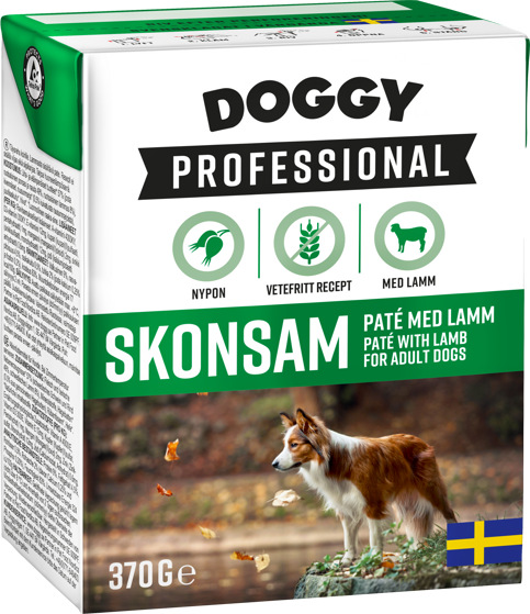 Professional Skonsam V&aring;tfoder f&ouml;r hund 370g