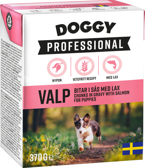 Proffesional Valp V&aring;tfoder f&ouml;r hund 370g