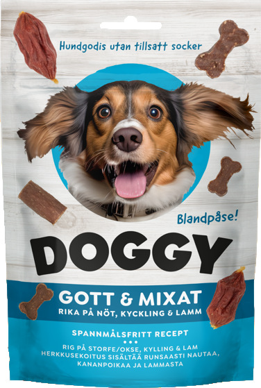 Hundgodis Gott & Mixat 60g