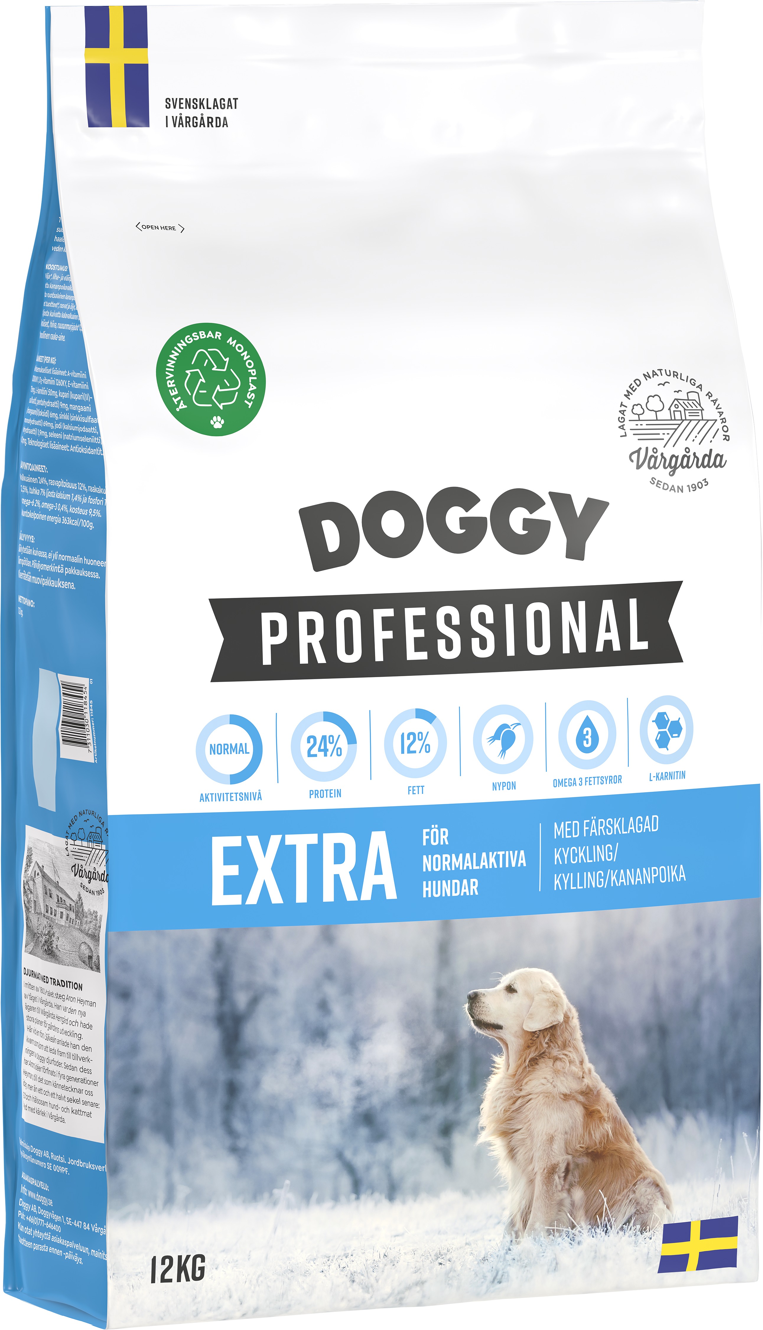 Extra Hundfoder 12kg