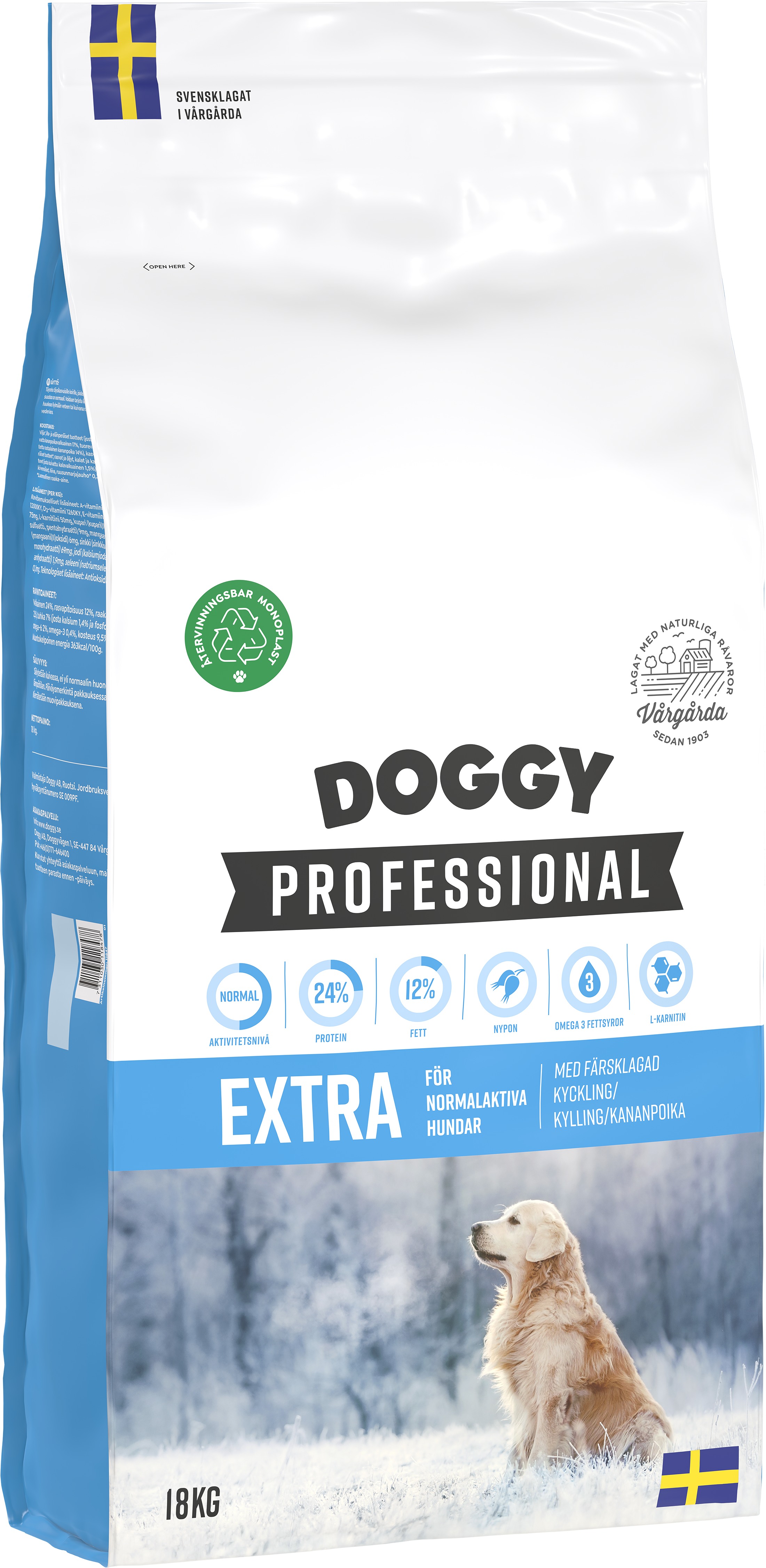 Extra Hundfoder 18kg