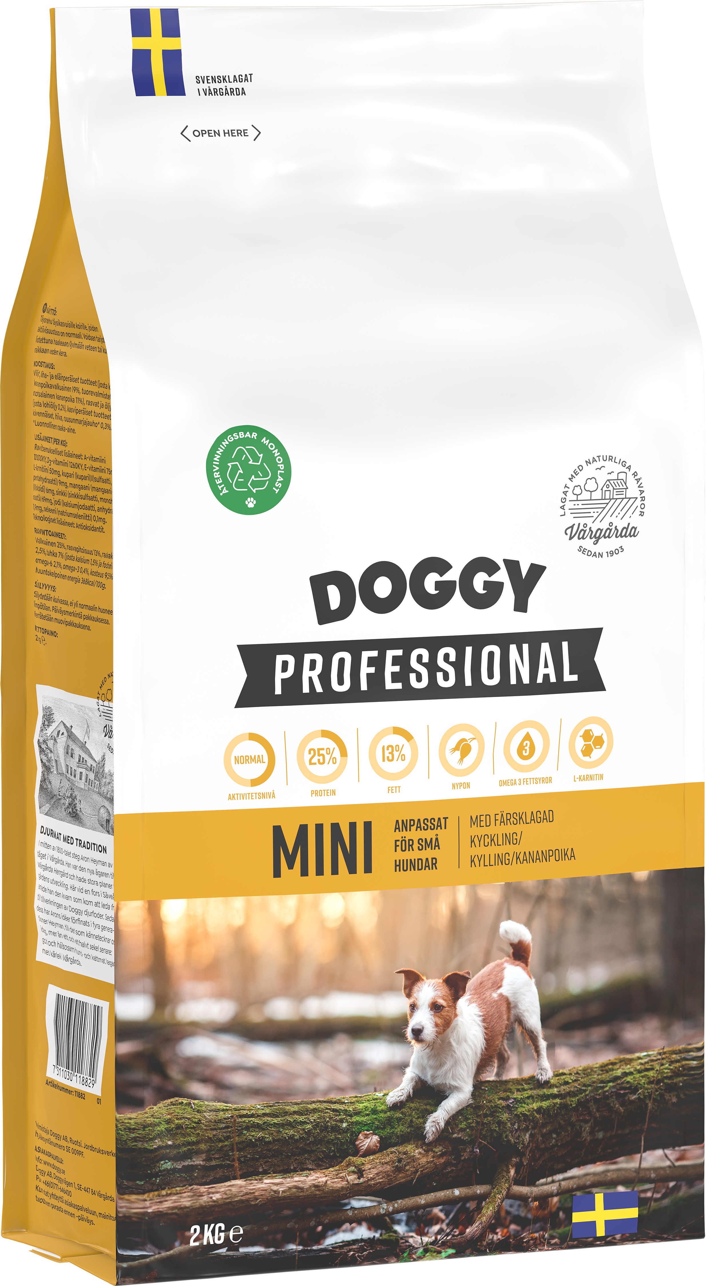 Mini Hundfoder 2kg