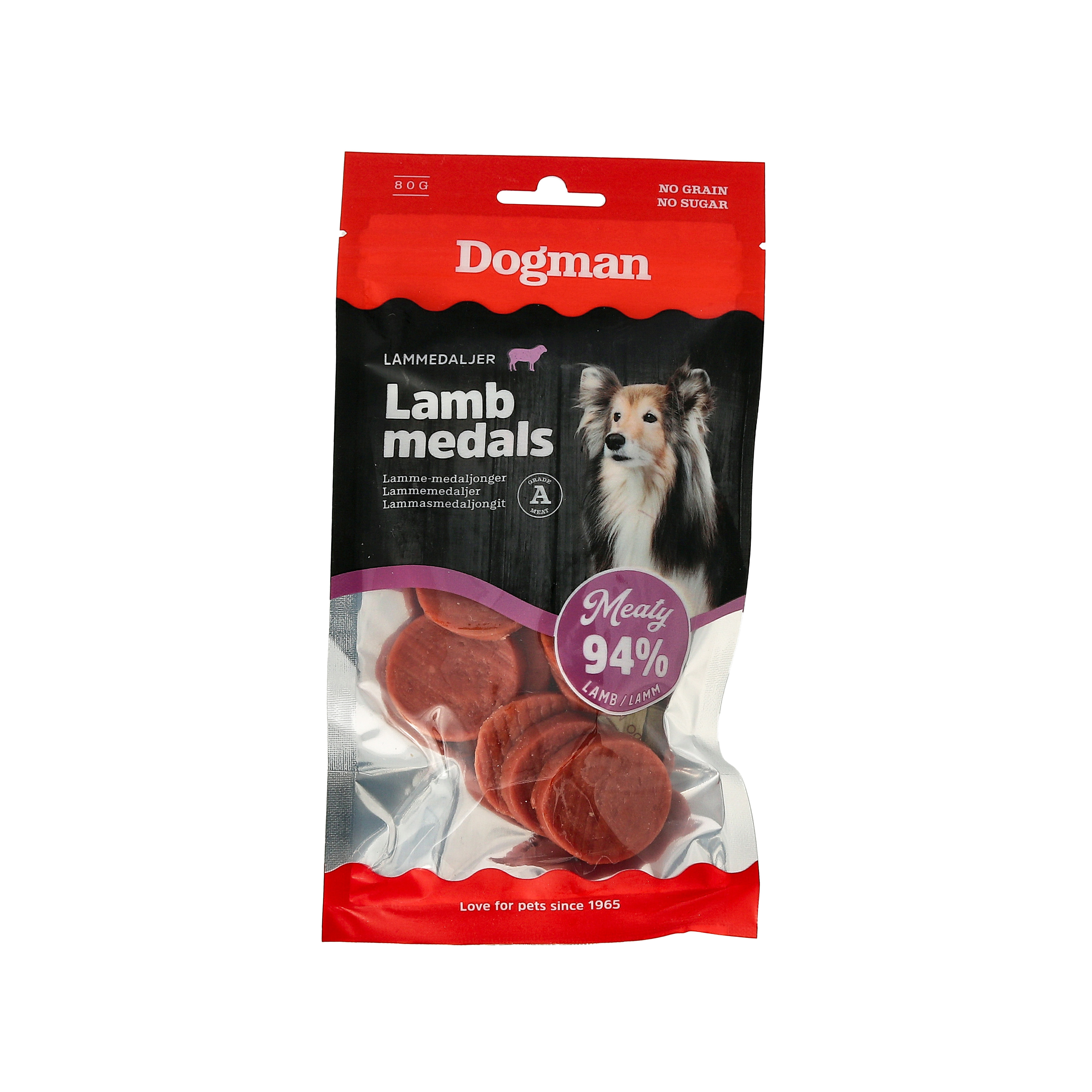 Meaty Lammedaljer Hundgodis