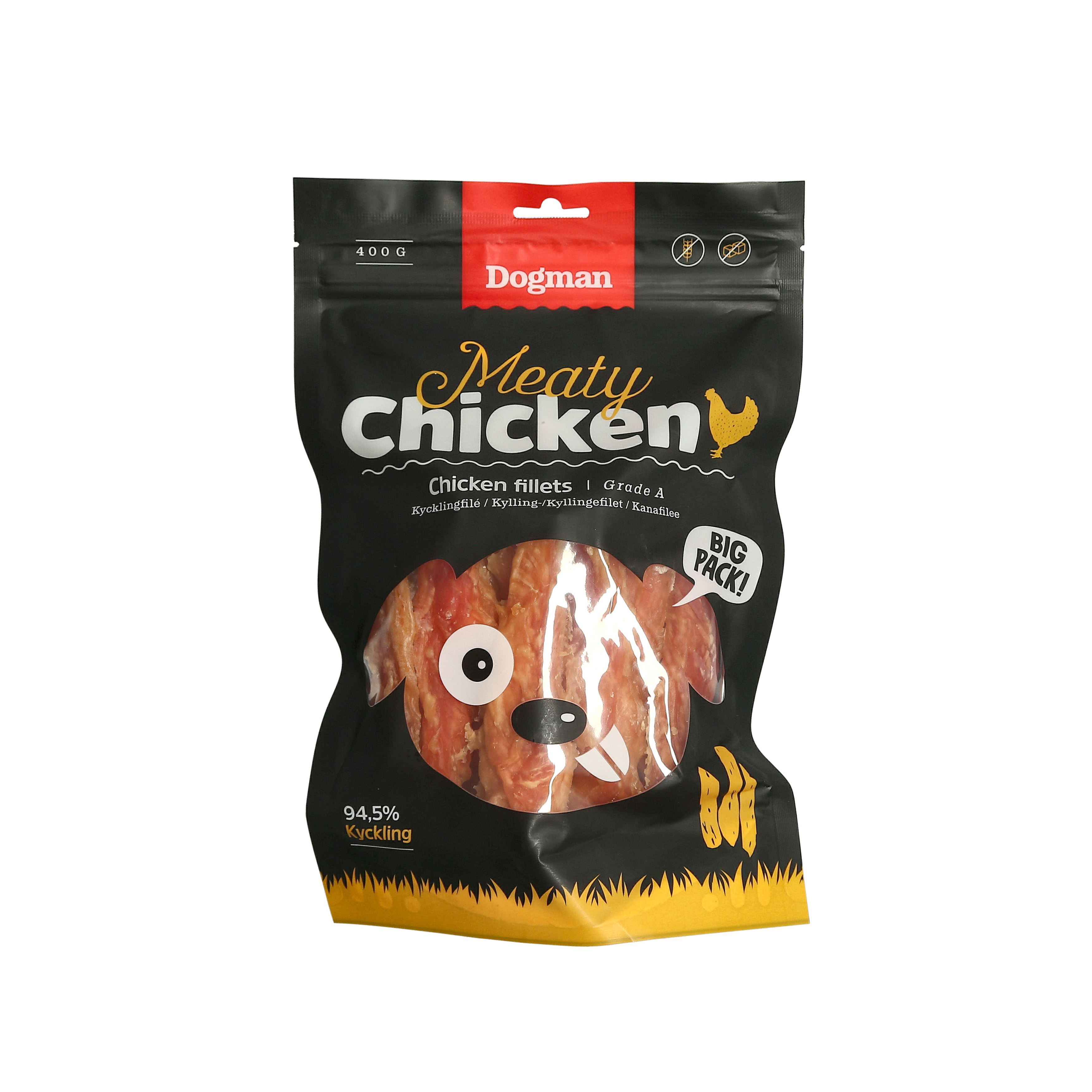 Meaty Kycklingfilé Hundgodis 400g
