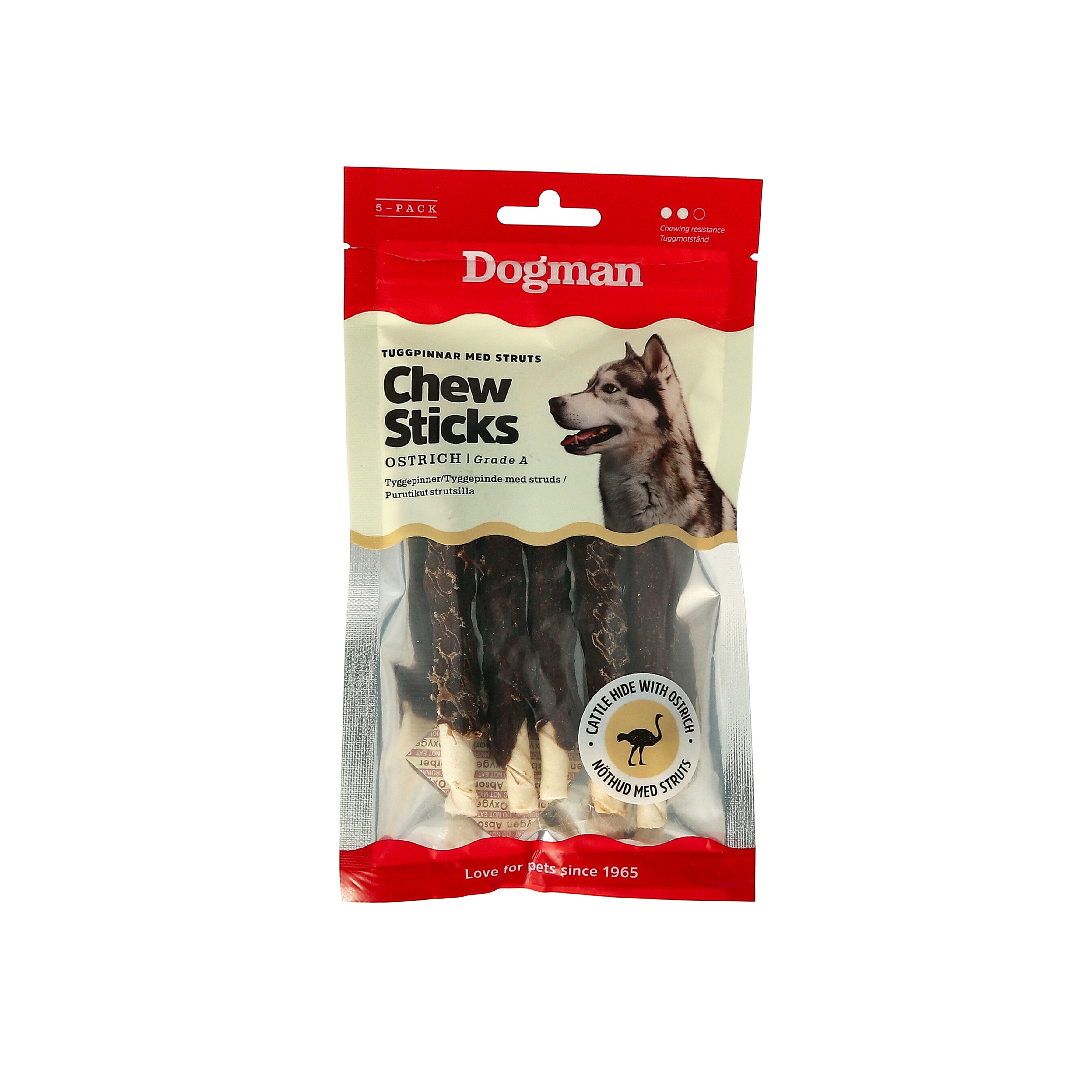 Tuggpinnar med Struts 5p 12,5cm