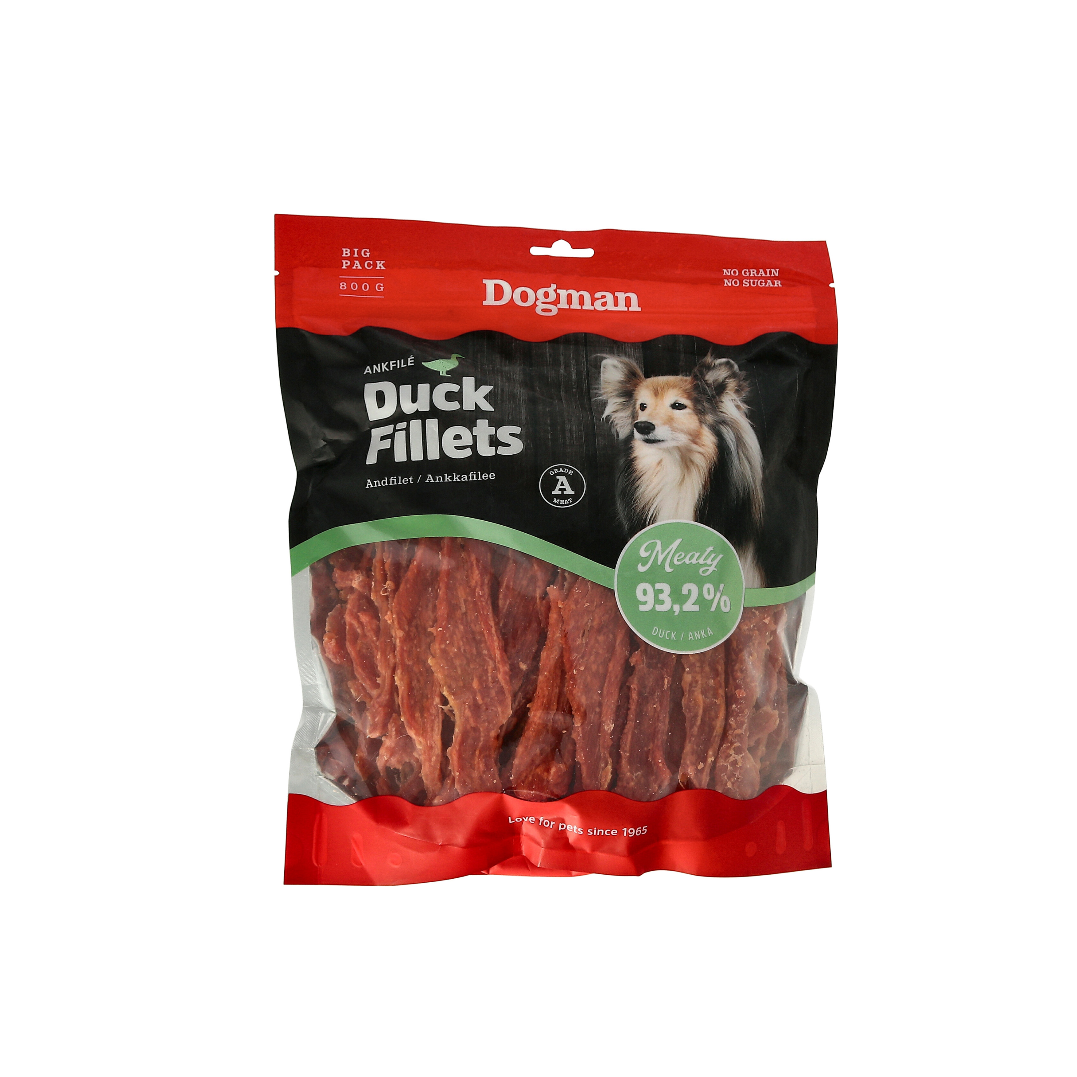 Meaty Duck Fillets Hundgodis 800g