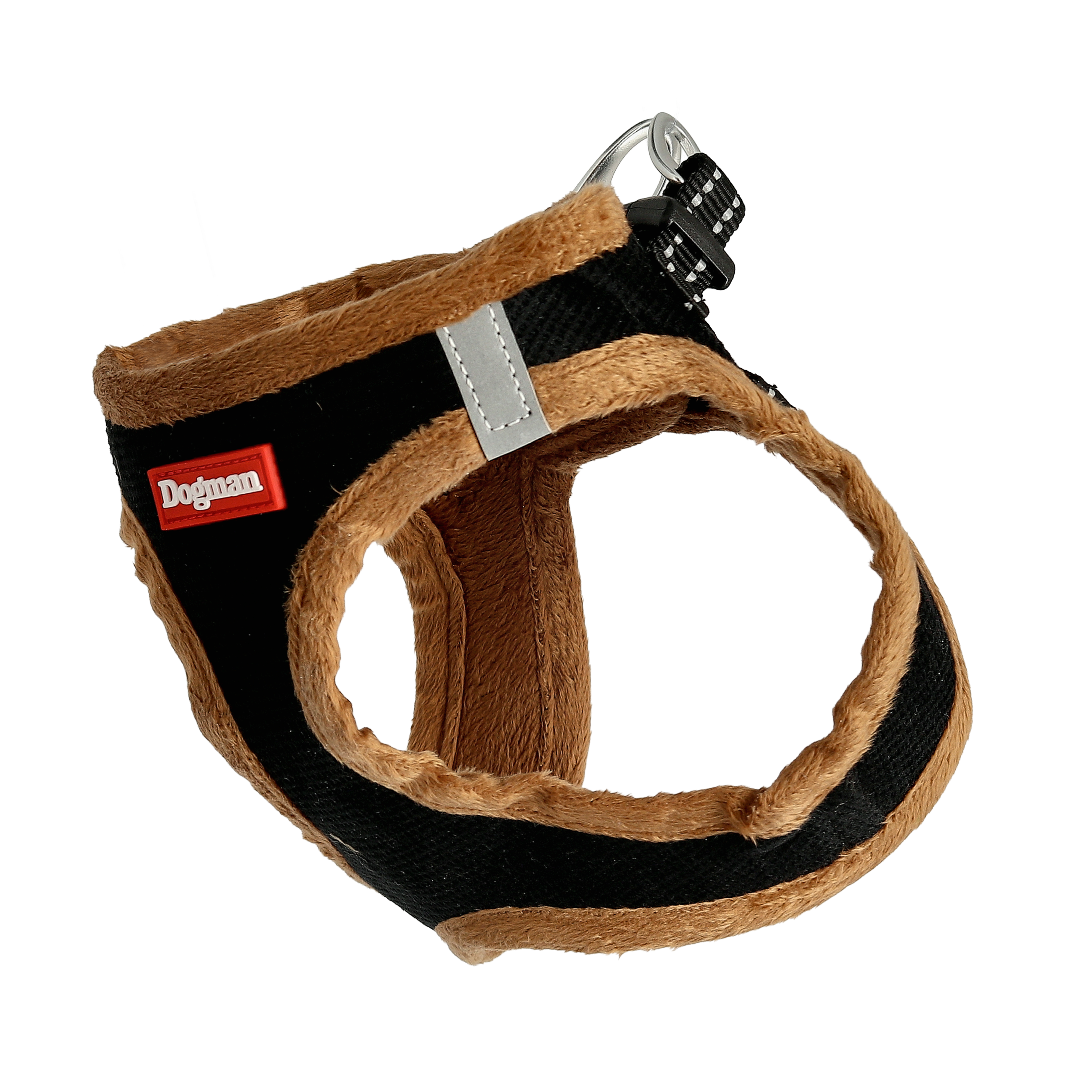 Step-in Plush Hundsele Svart XXS