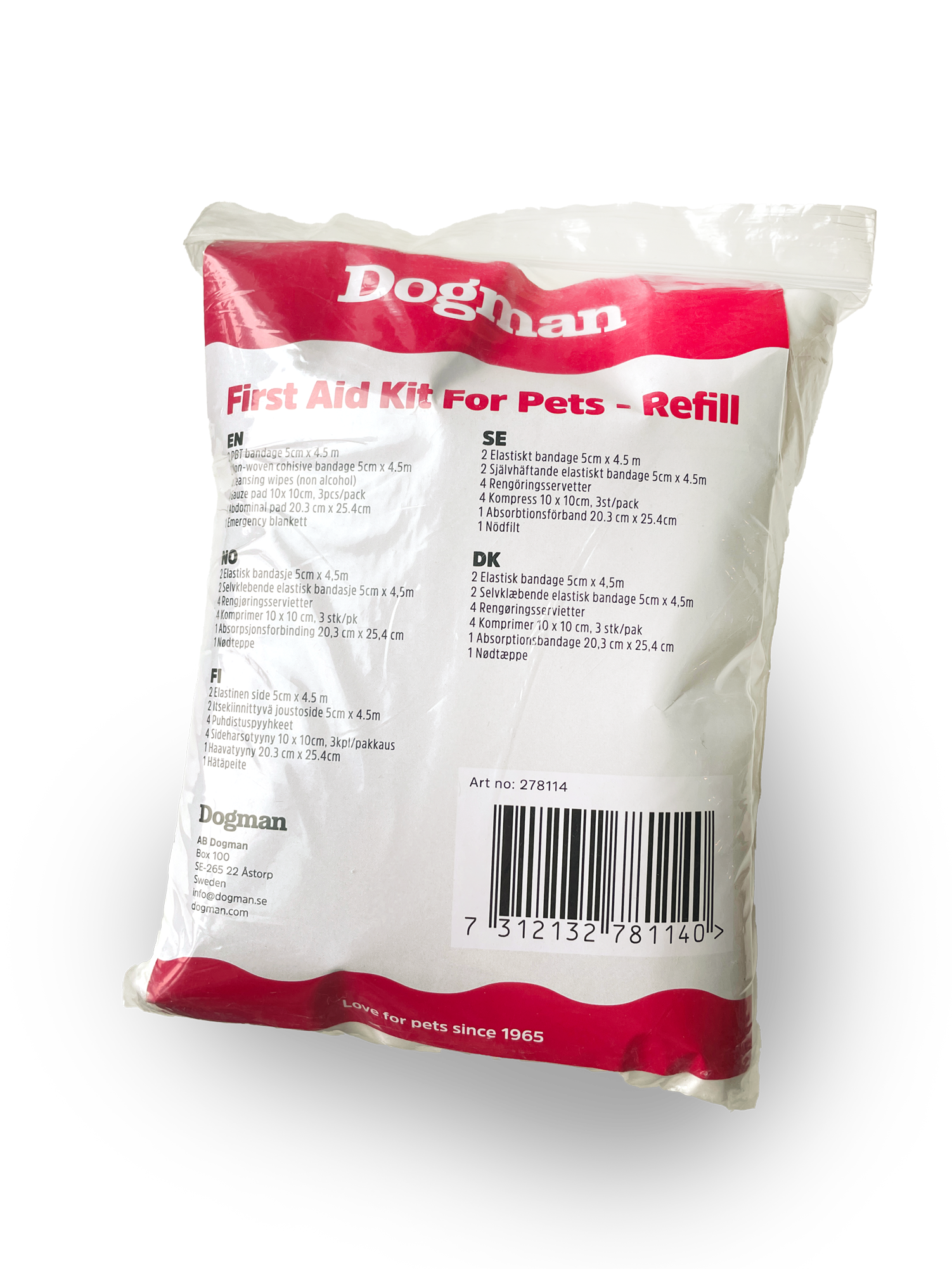 Refill Pack M1 till Första Hjälpen Kit