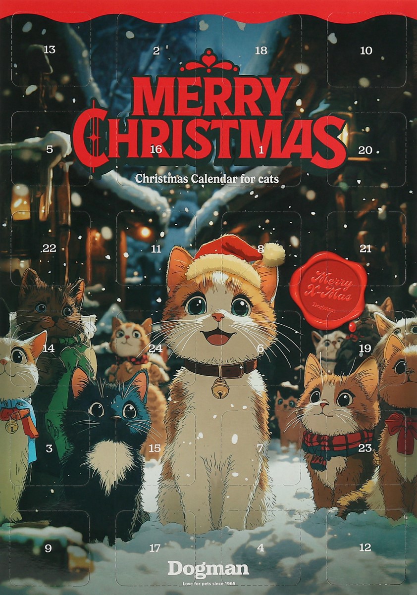 Adventskalender Katt 96g