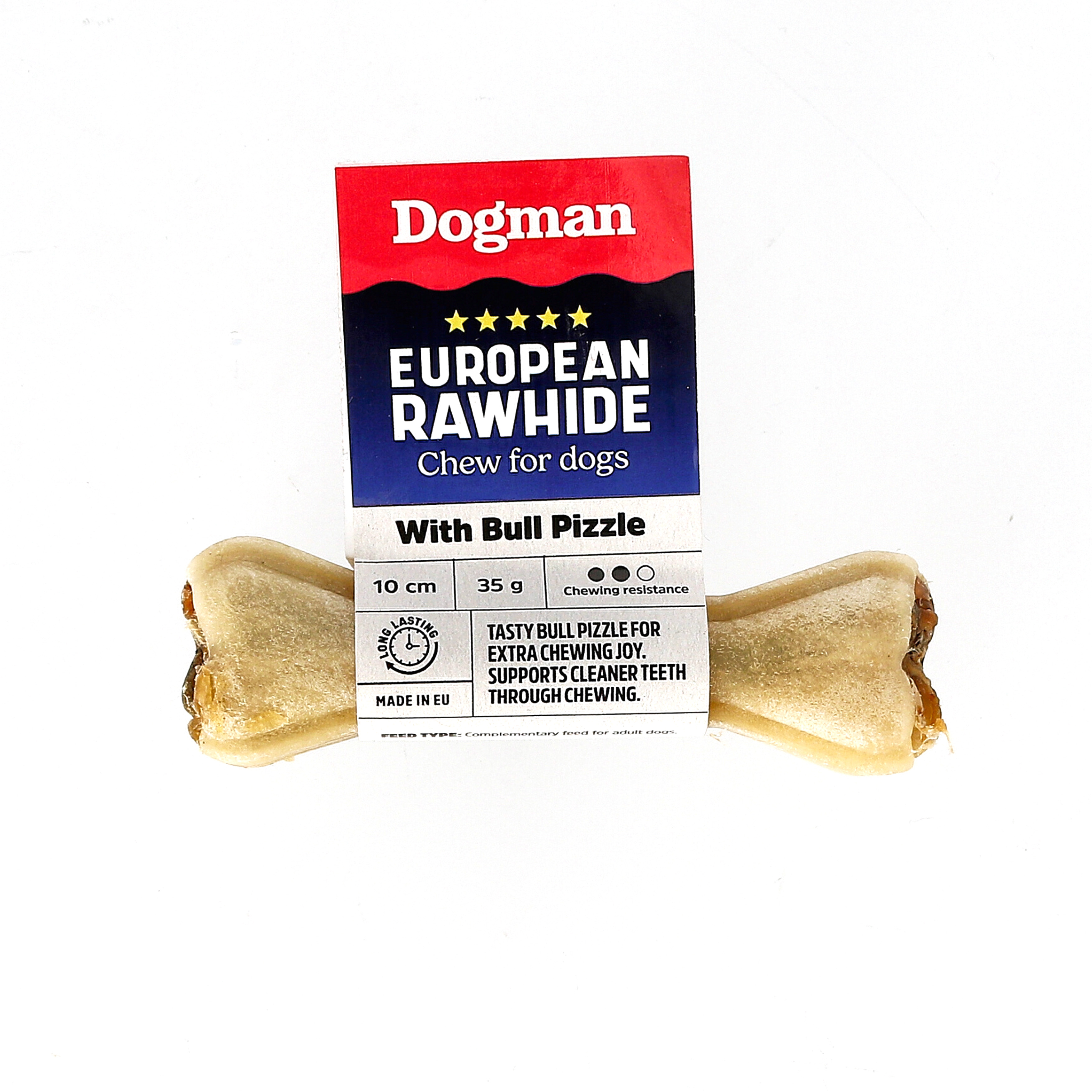 Europeiskt r&aring;hudstugg med tjurmuskel 10cm