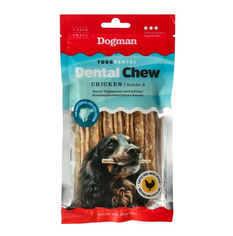 Tugg Dental med Kyckling 7p 12,5cm