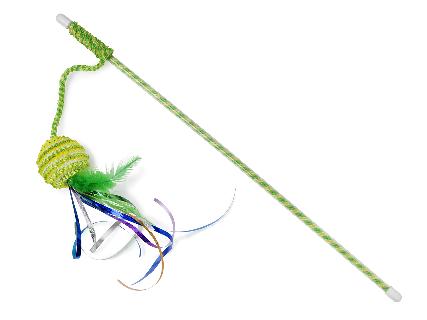 Kattleksak Spö Fransboll Grön