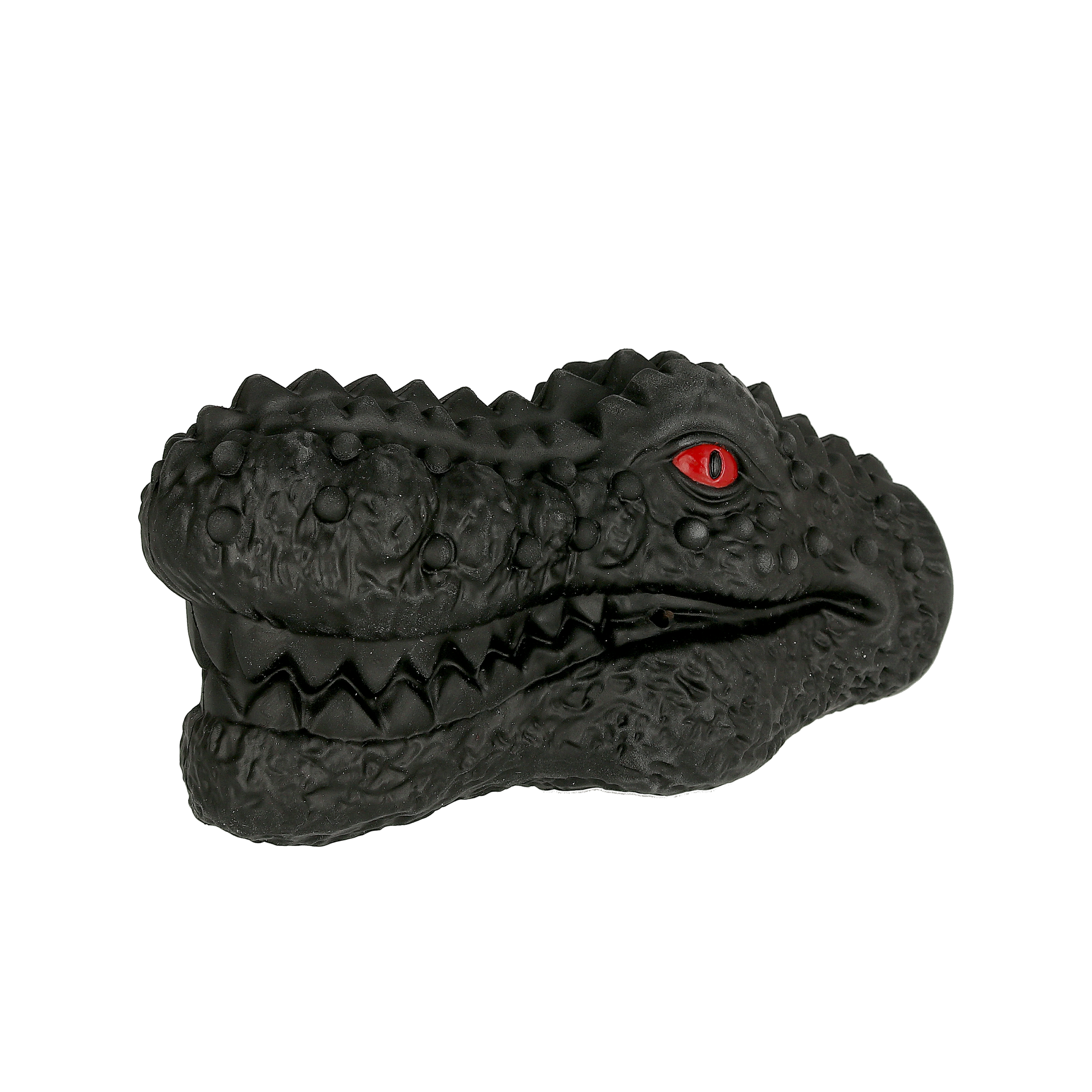 Rough Play Hundleksak Dinosaurie Svart 16cm