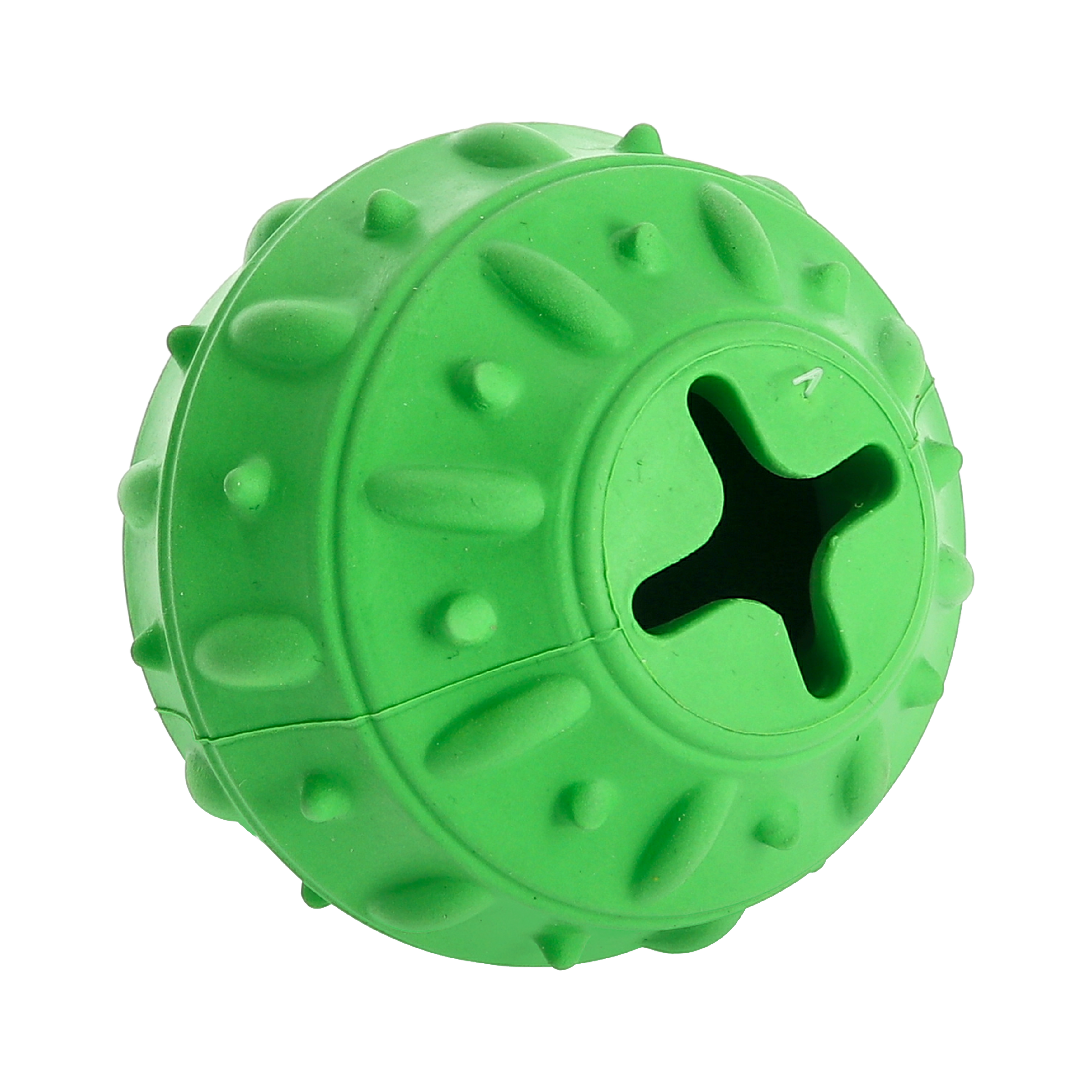 Rough Play Hundleksak Gummi Dental Treat Gr&ouml;n 7cm