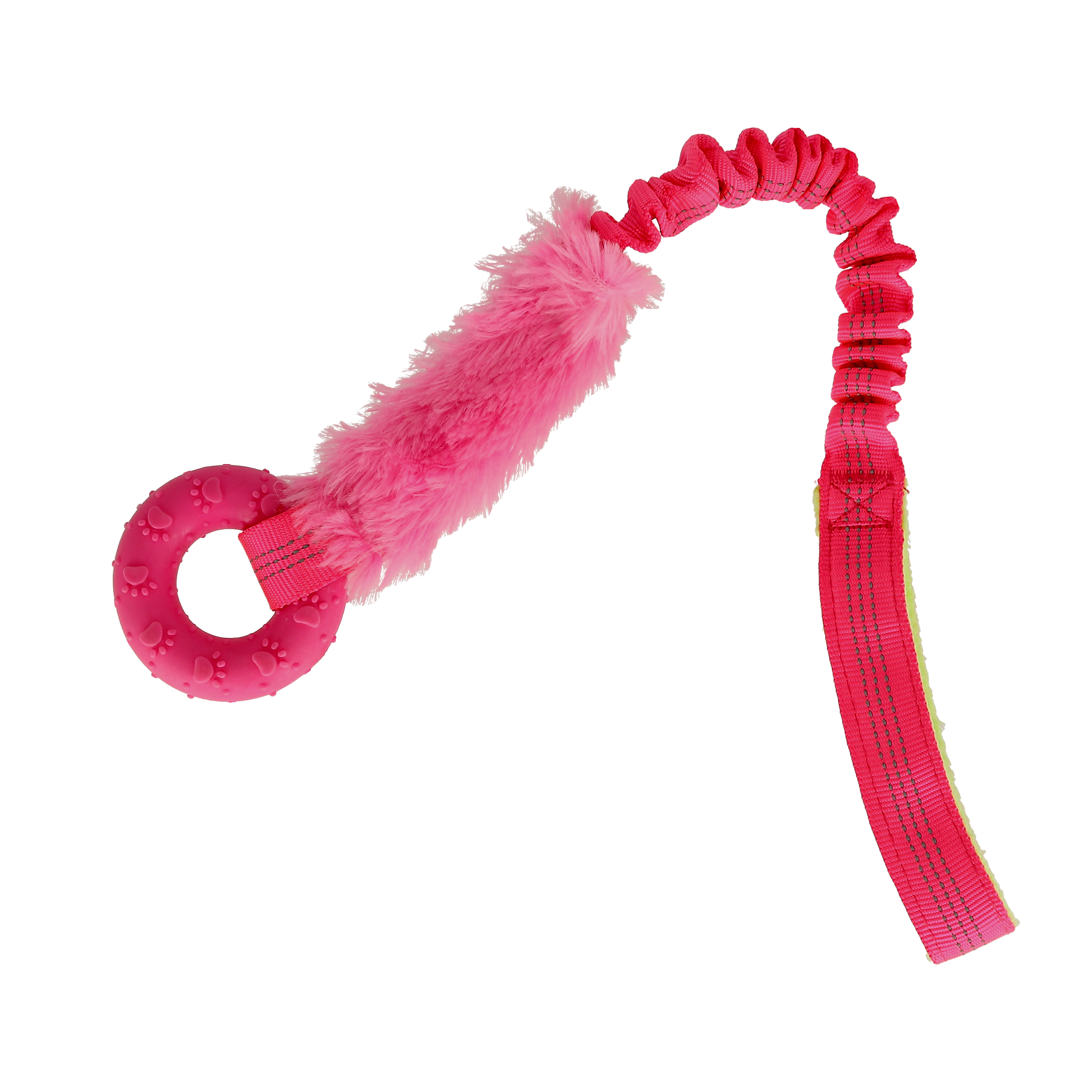 Valpleksak med p&auml;ls och ring Rosa
