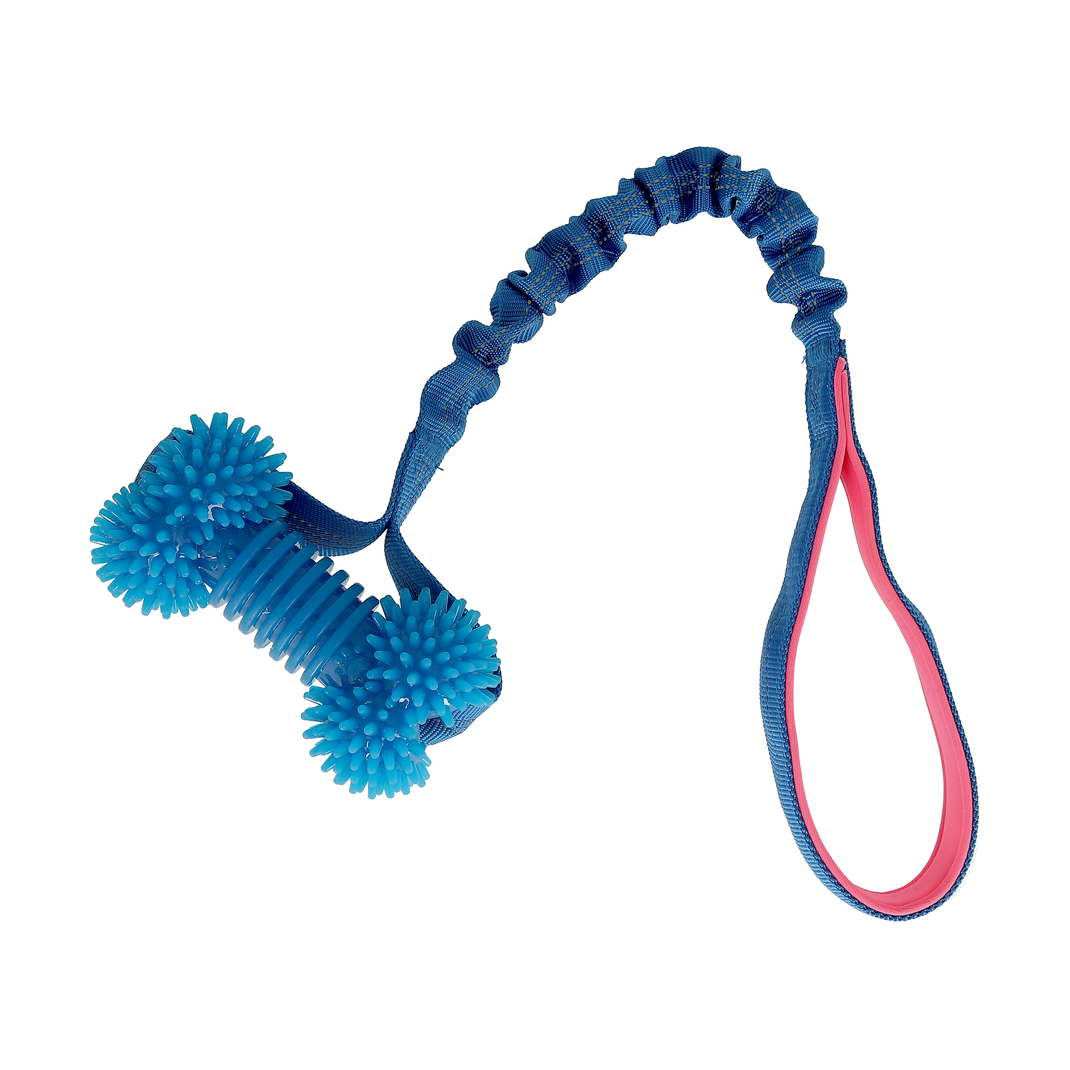 Puppy Toy Bone Blue/Pink 50 cm