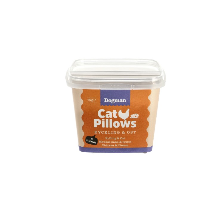 Cat Pillows Kyckling och Ost 75g