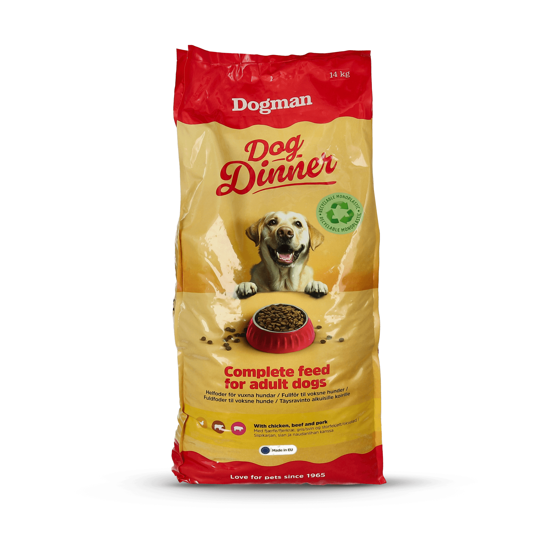 Dinner Torrfoder f&ouml;r hund 14kg