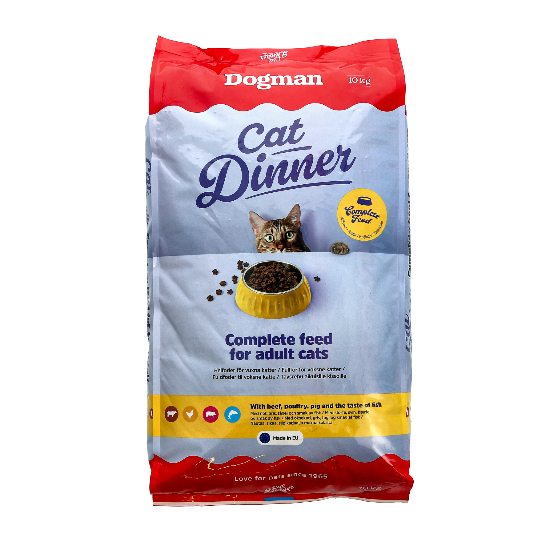 Cat Dinner Torrfoder för katt 10kg