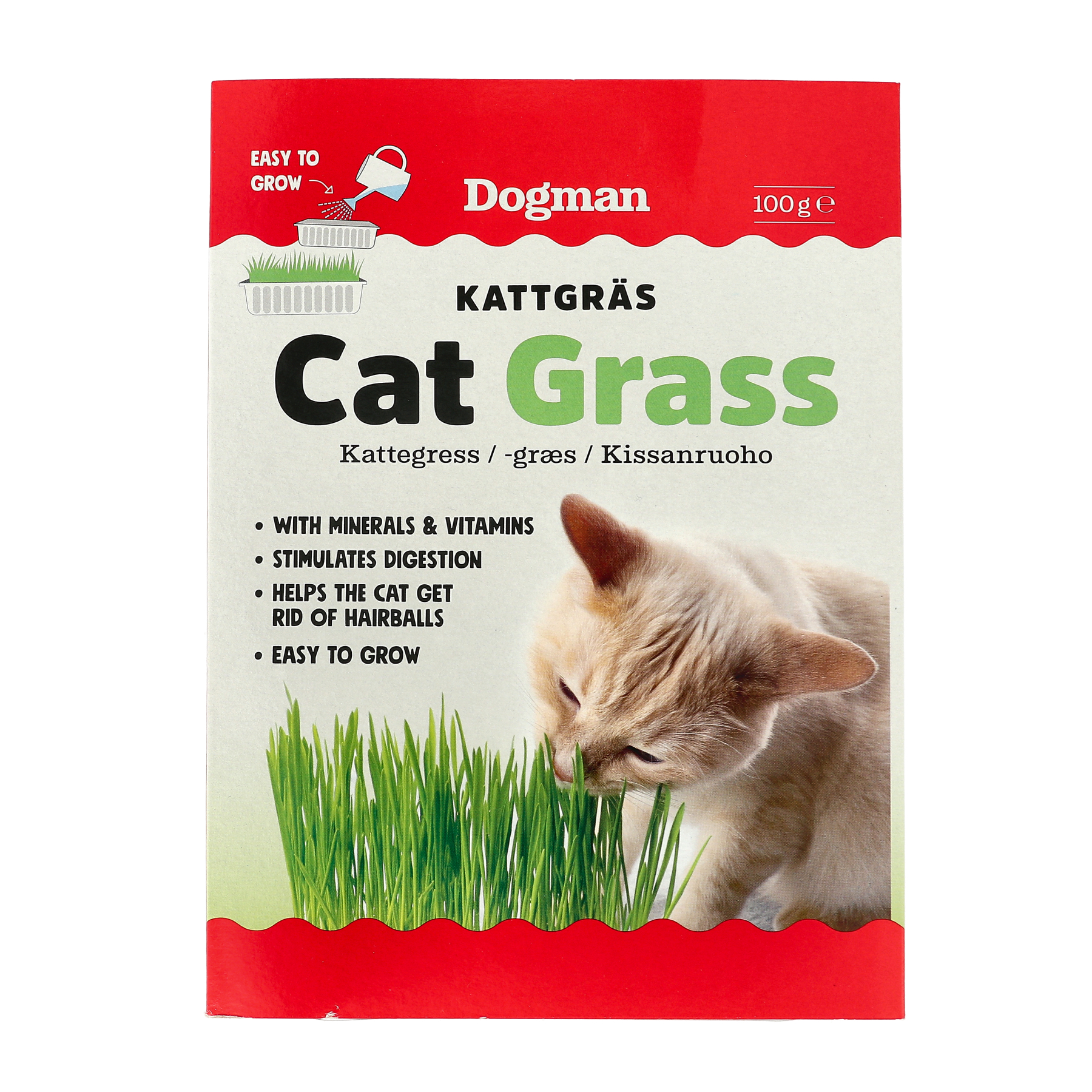 Kattgr&auml;s 100g