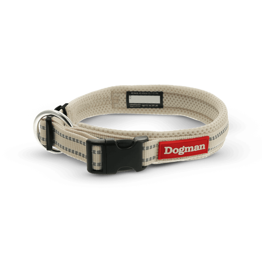 Air Mesh Vadderat Halsband Beige