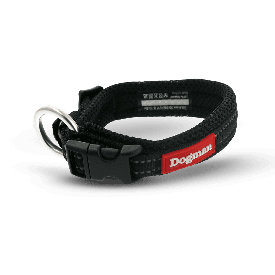 Air Mesh Vadderat Halsband Svart