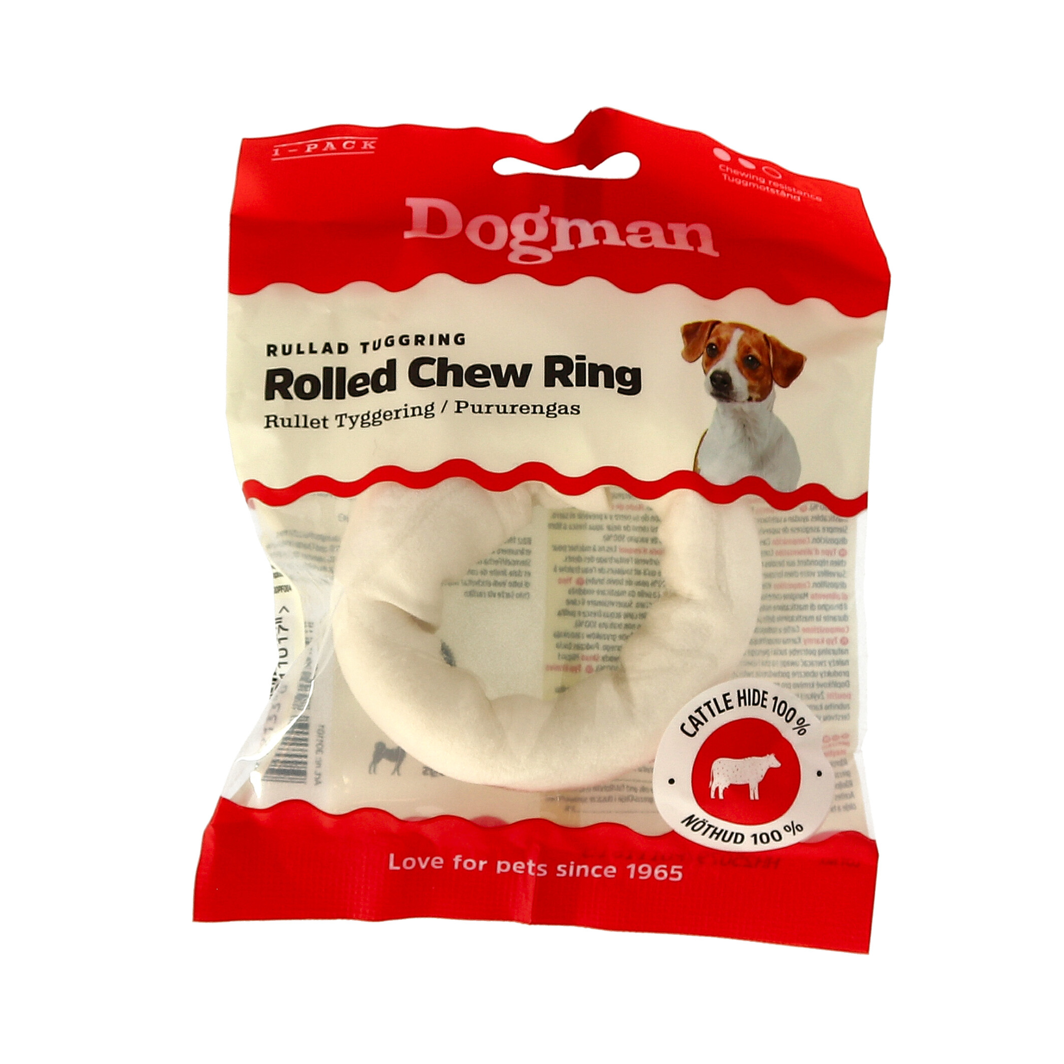 Tuggring Rullad Vit 7,5cm