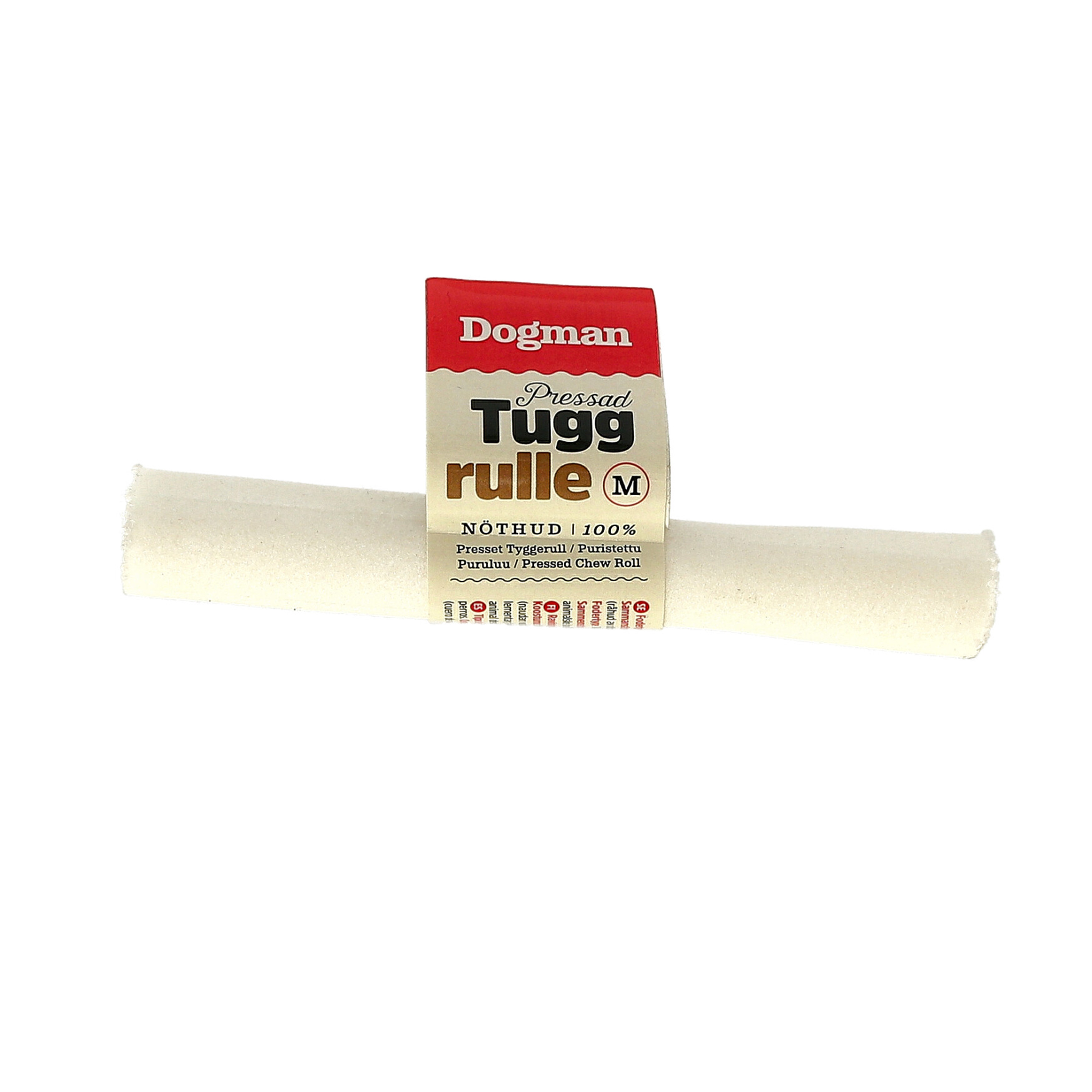Tuggrulle Pressad Vit 12,5cm