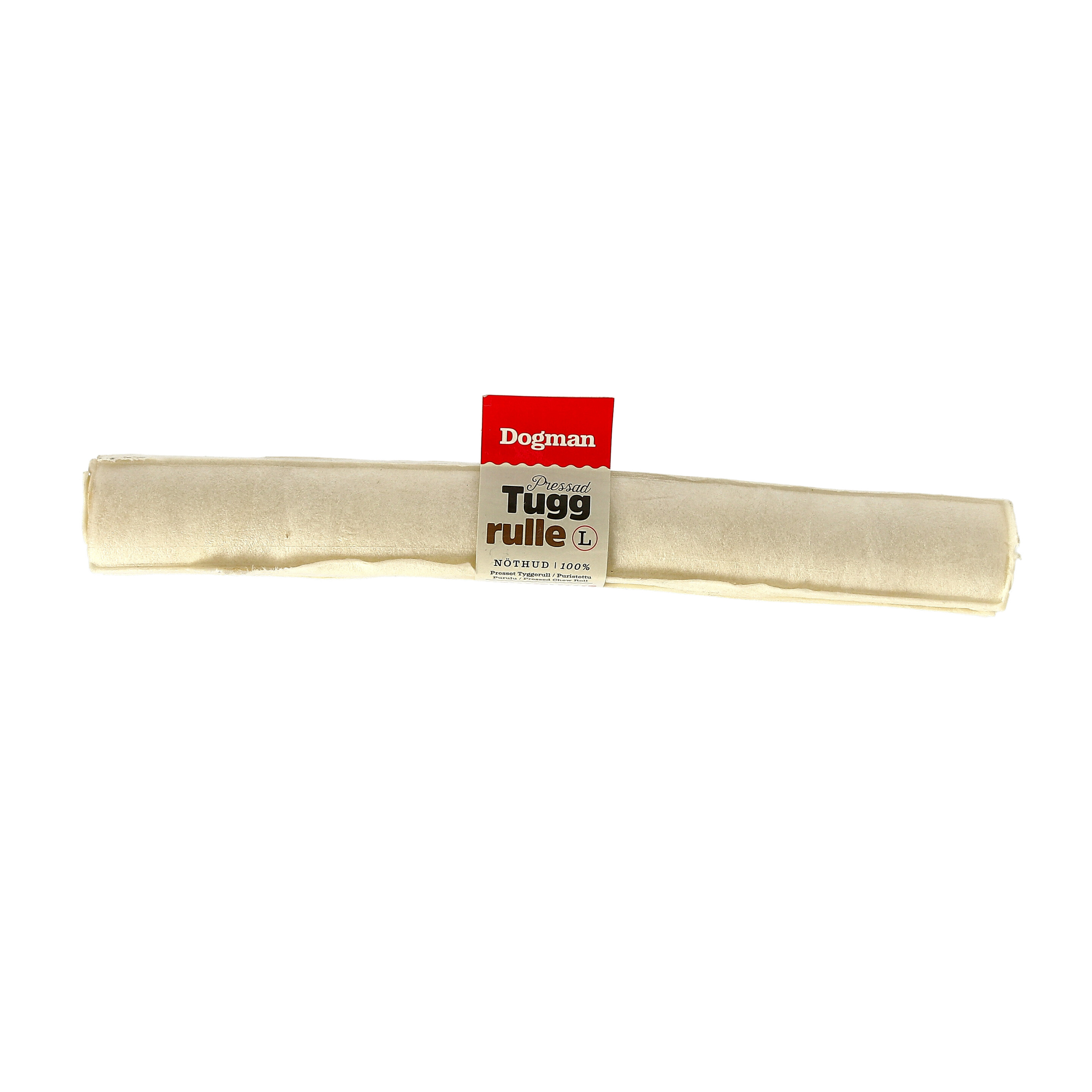 Tuggrulle Pressad Grov Vit 25cm