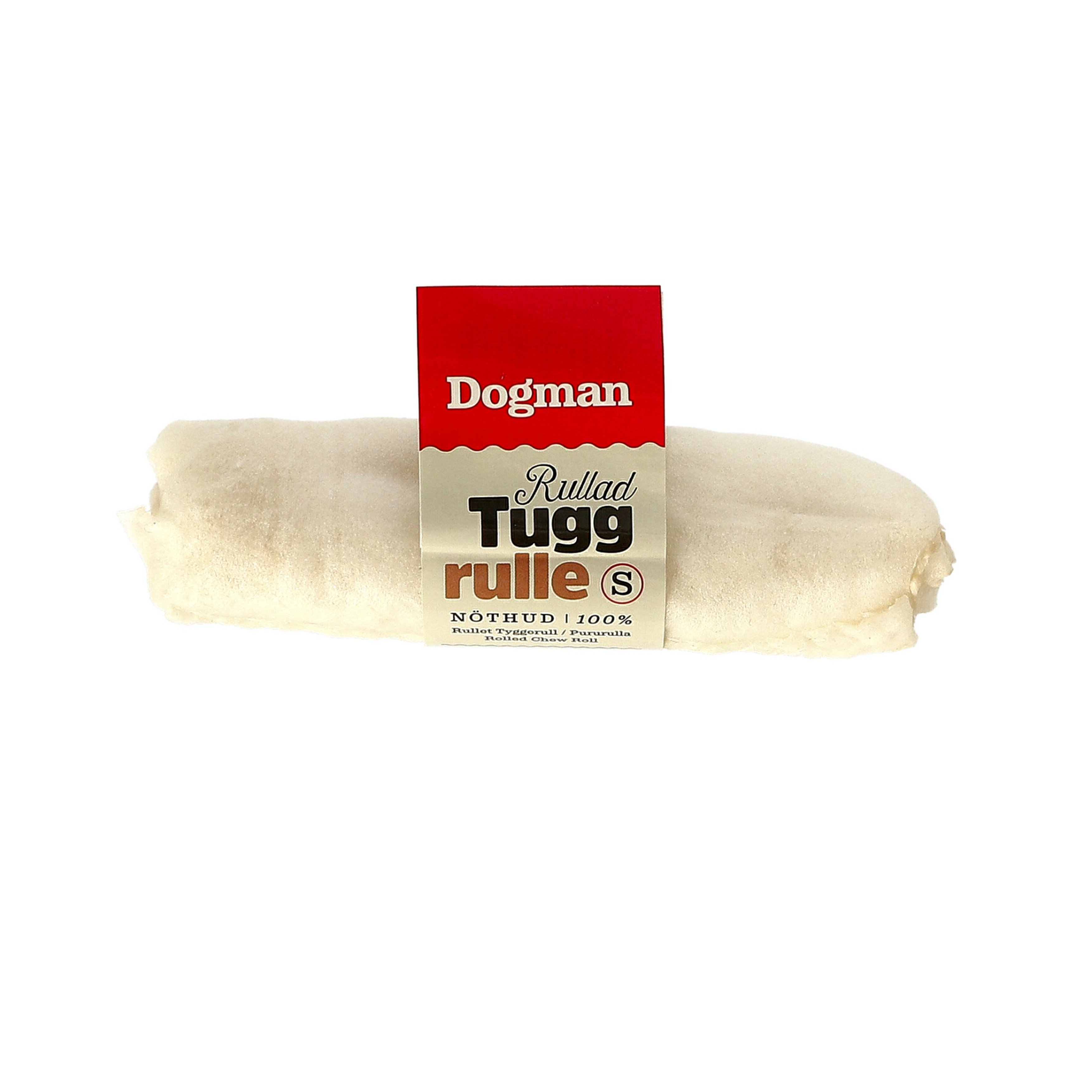 Tuggrulle Rullad Opackad Vit 12,5cm