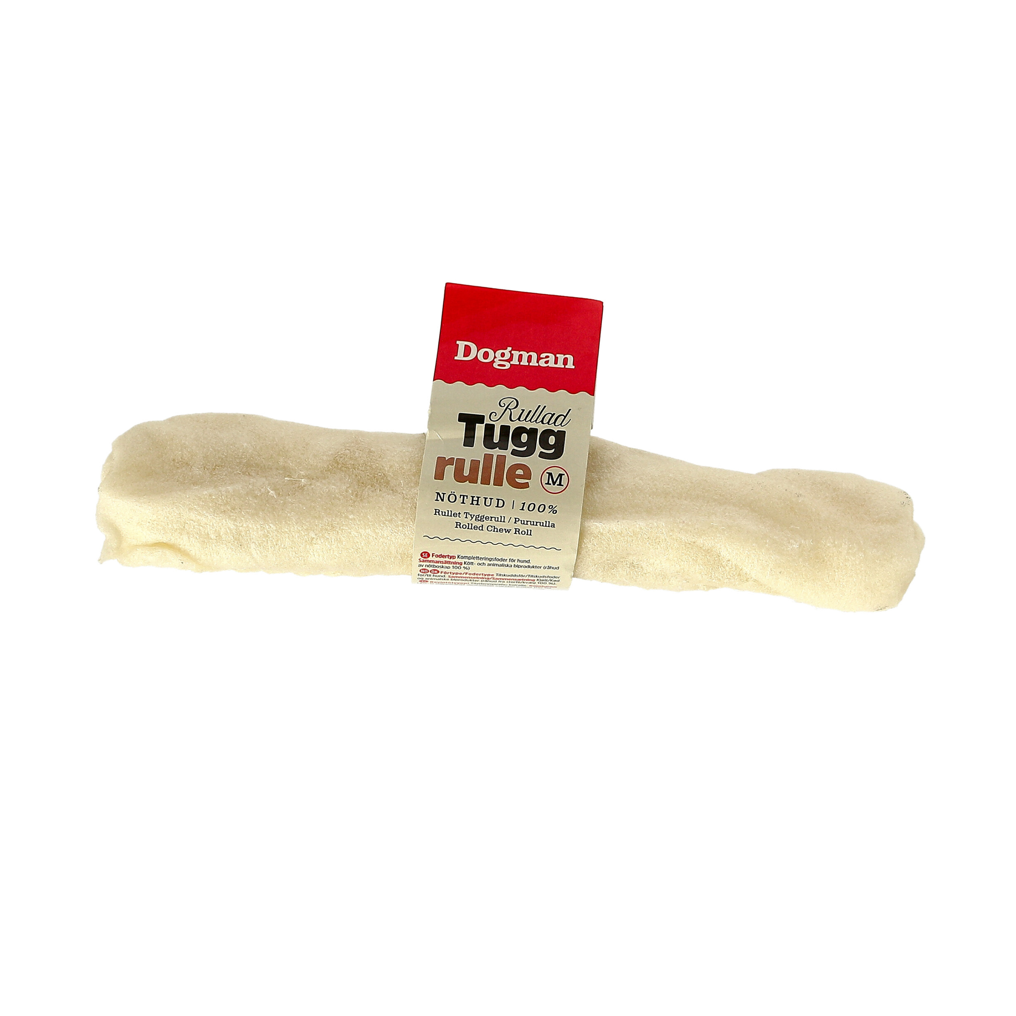 Tuggrulle Rullad Opackad Vit 20cm