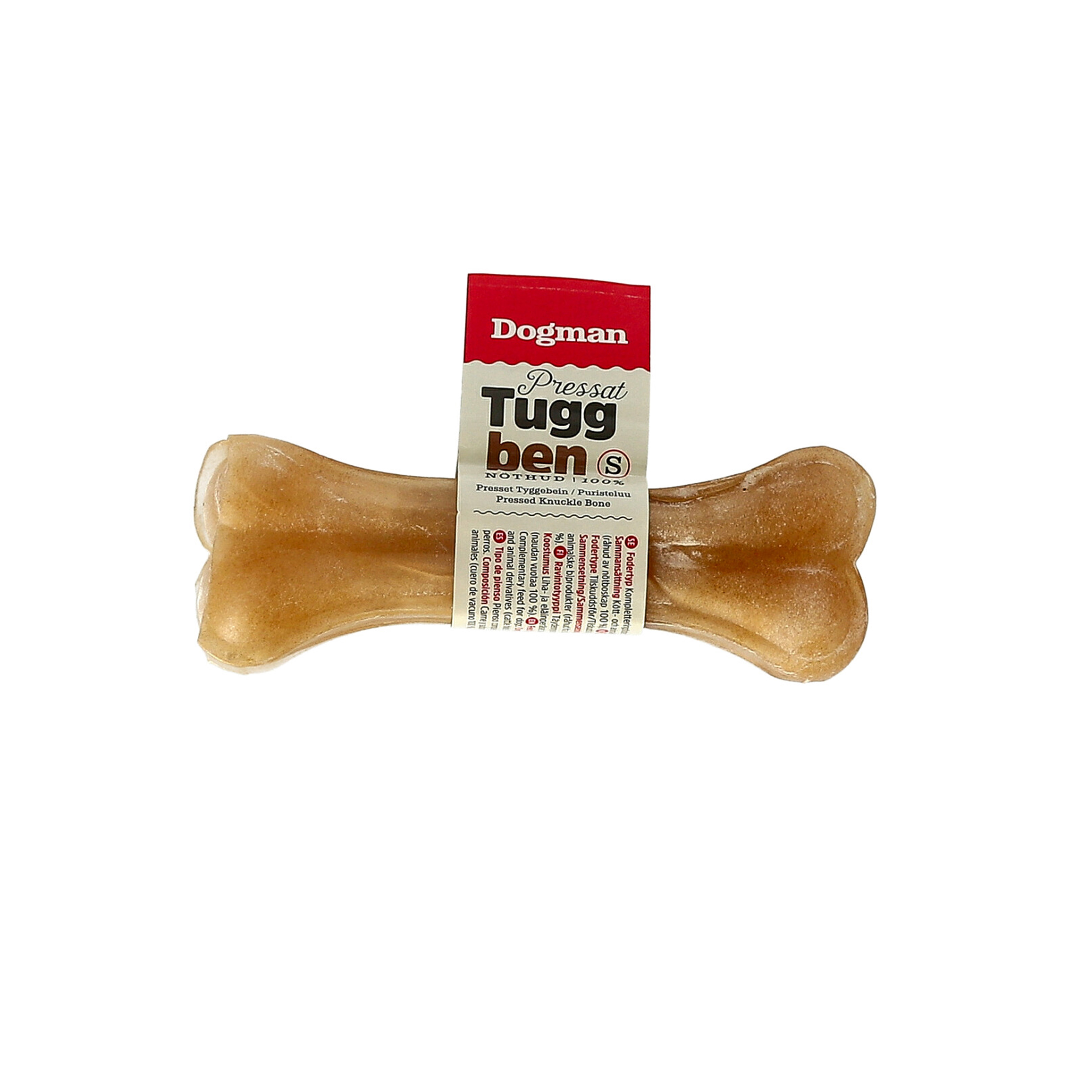 Tuggben Pressat Opackat Brun 13cm