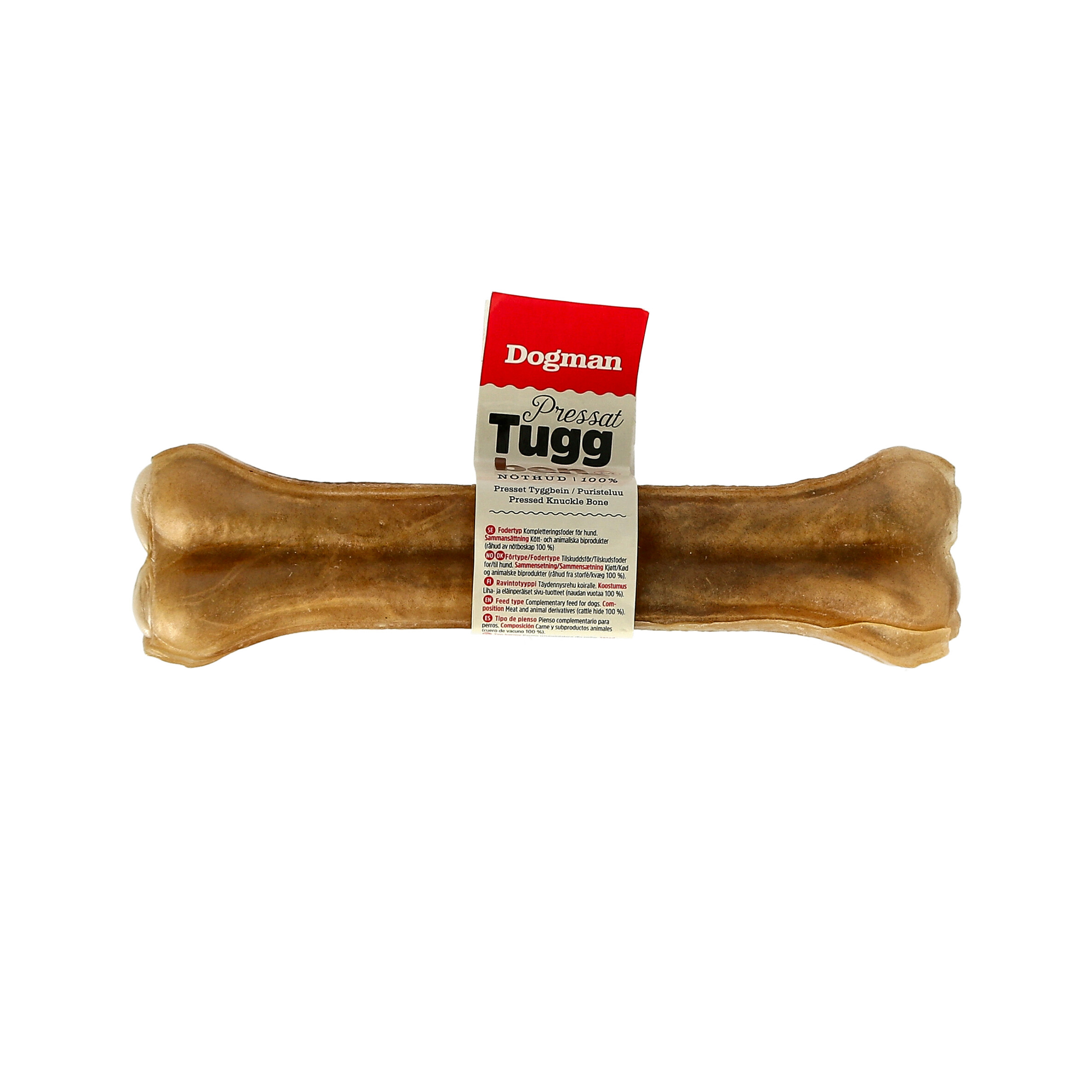 Tuggben Pressat Opackat Brun 21cm