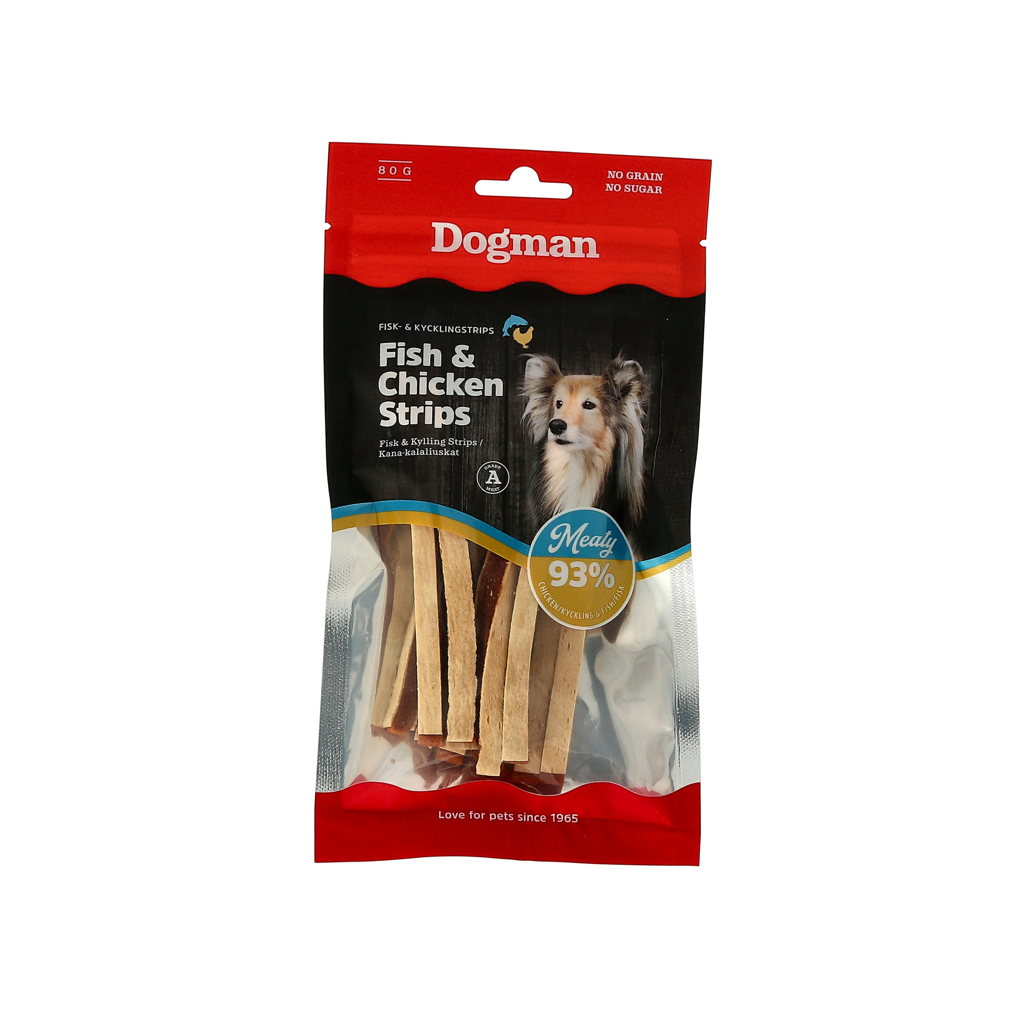 Fisk och Kycklingstrips 80g