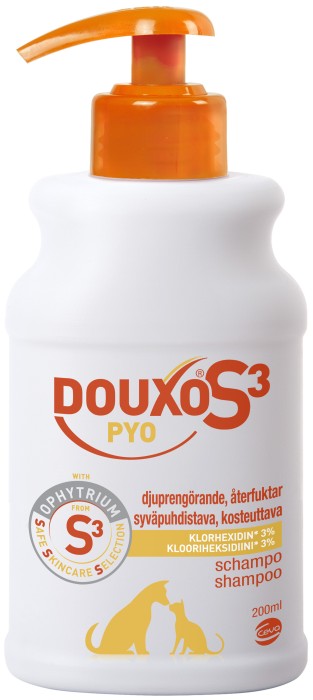 S3 Pyo djuprengörande schampo 200ml