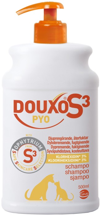S3 Pyo djuprengörande schampo 500ml
