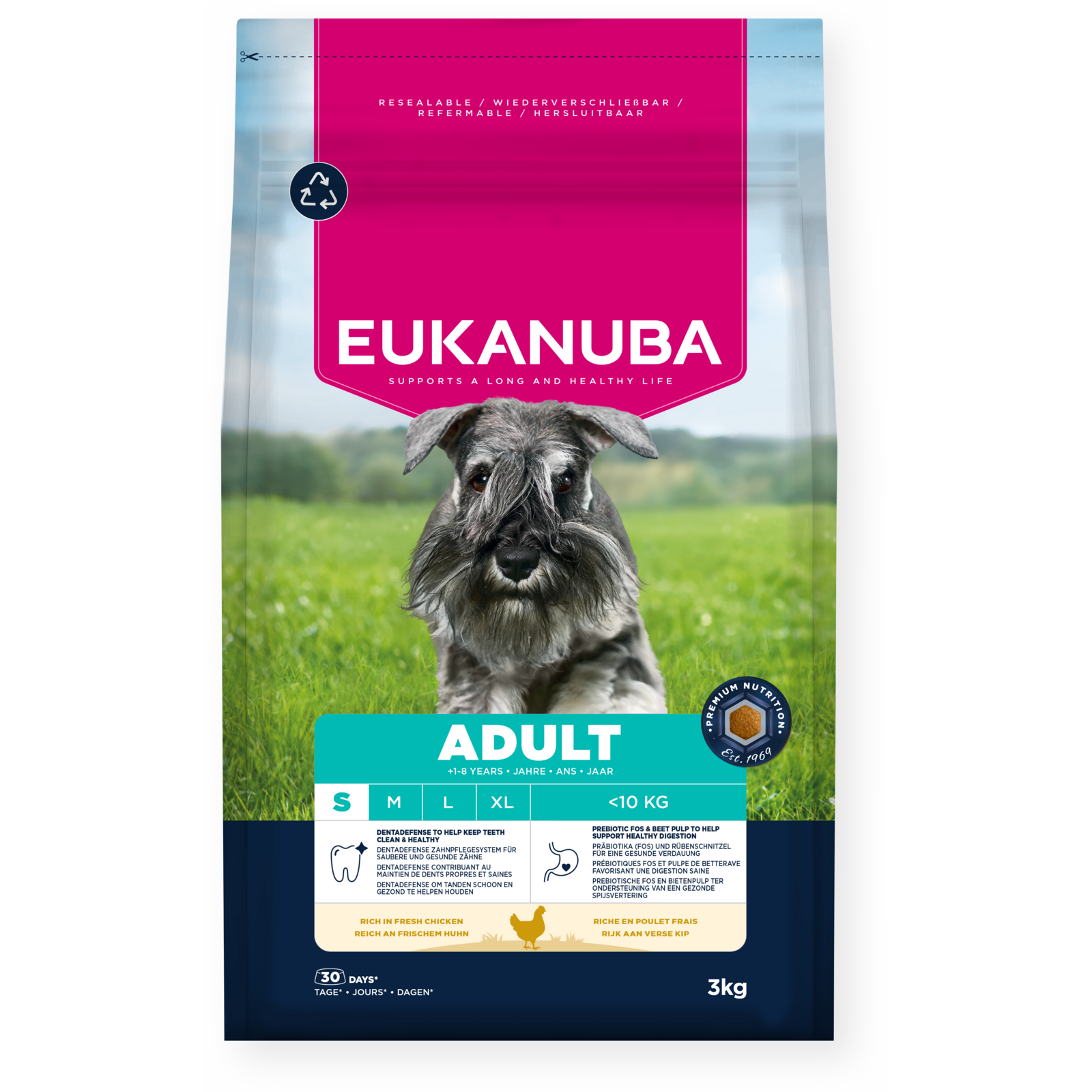 Dog Adult Small Breed Chicken 3kg