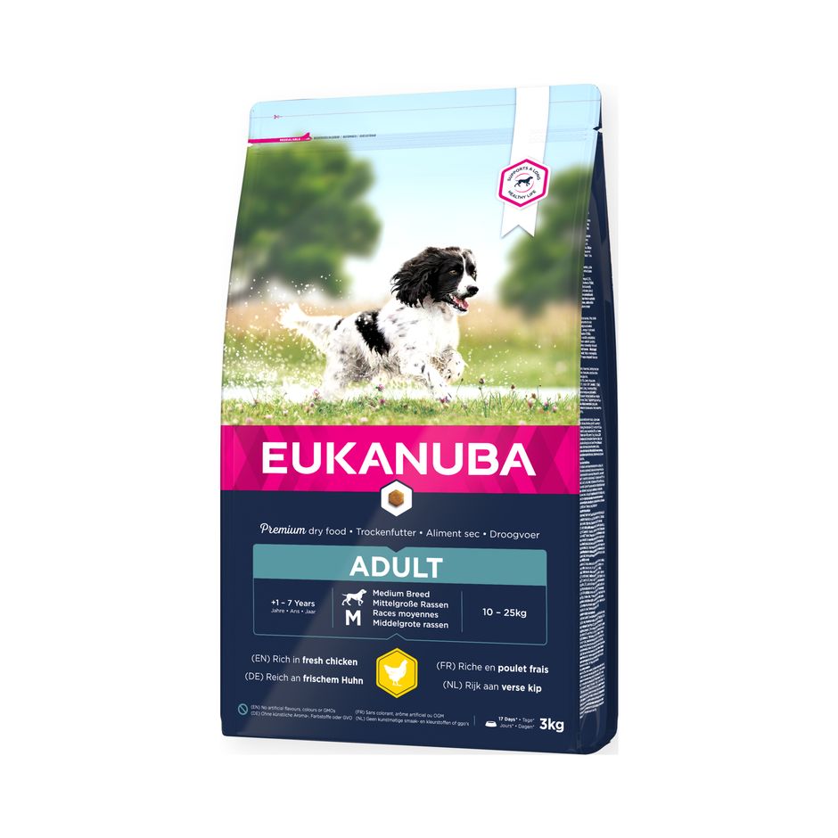 Dog Active Adult Medium Hundfoder 3kg