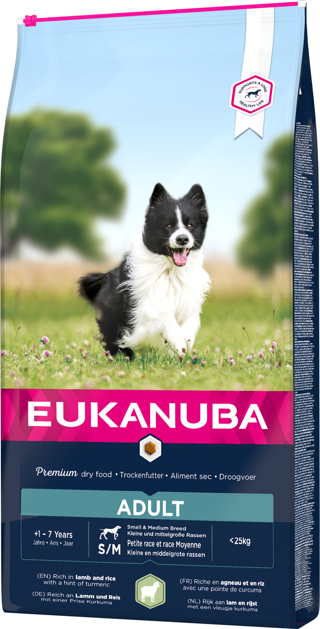 Dog Adult S/M Lamb & Rice Hundfoder 12kg