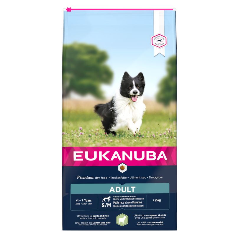 Dog Adult S/M Lamb & Rice Hundfoder 2,5kg
