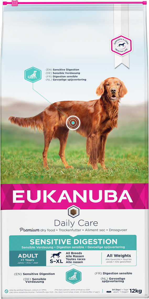 Dog Daily Care Sens Digestion Hundfoder 12kg