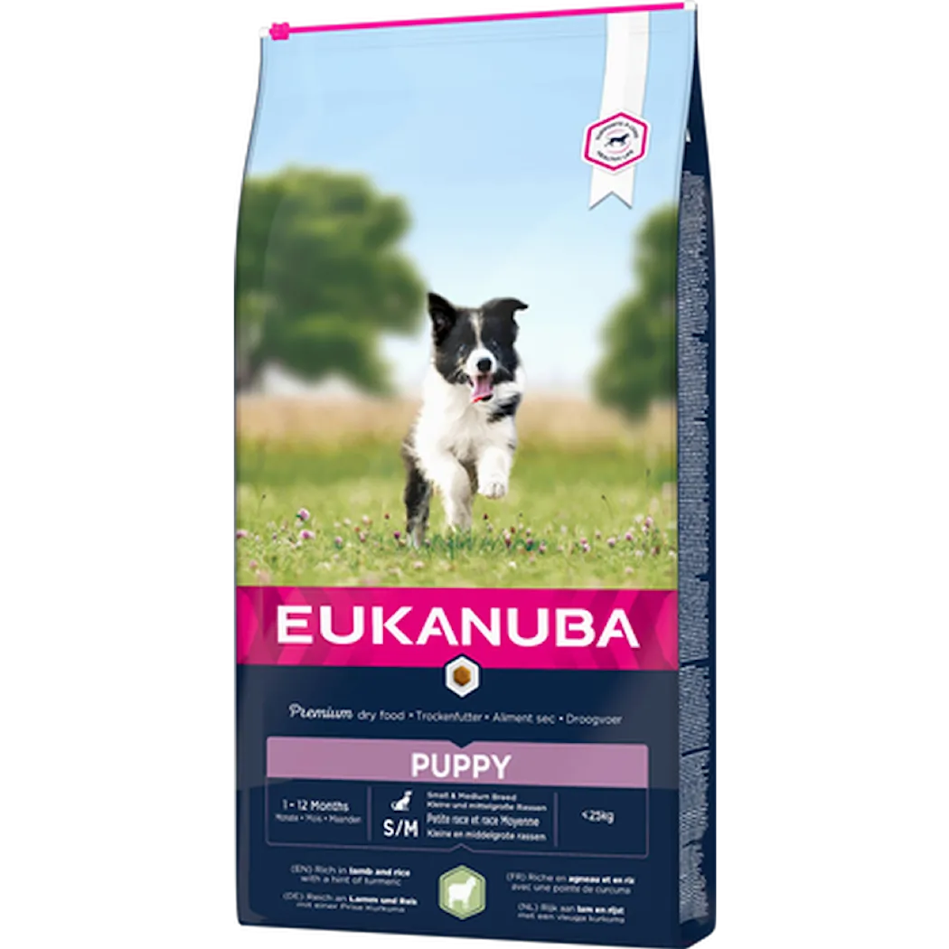 Dog Puppy & Junior S/M Lamb & Rice Hundfoder 2,5kg