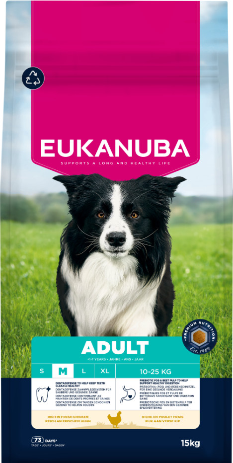 Dog Adult Medium Torrfoder f&ouml;r hund 3kg