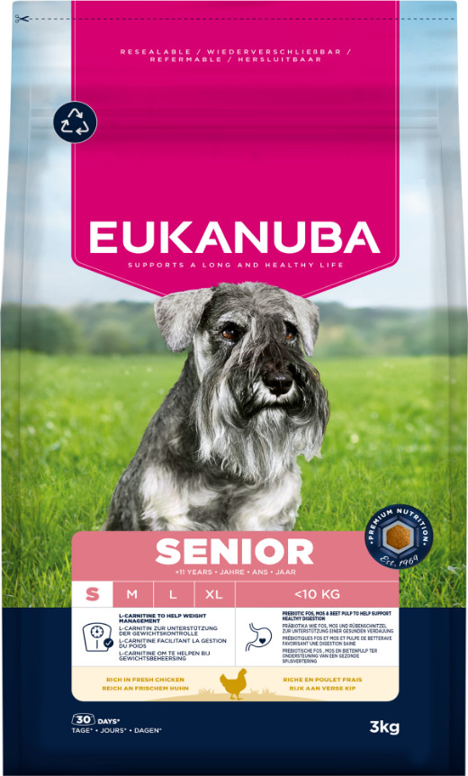 Dog Senior Small Torrfoder f&ouml;r hund 3kg