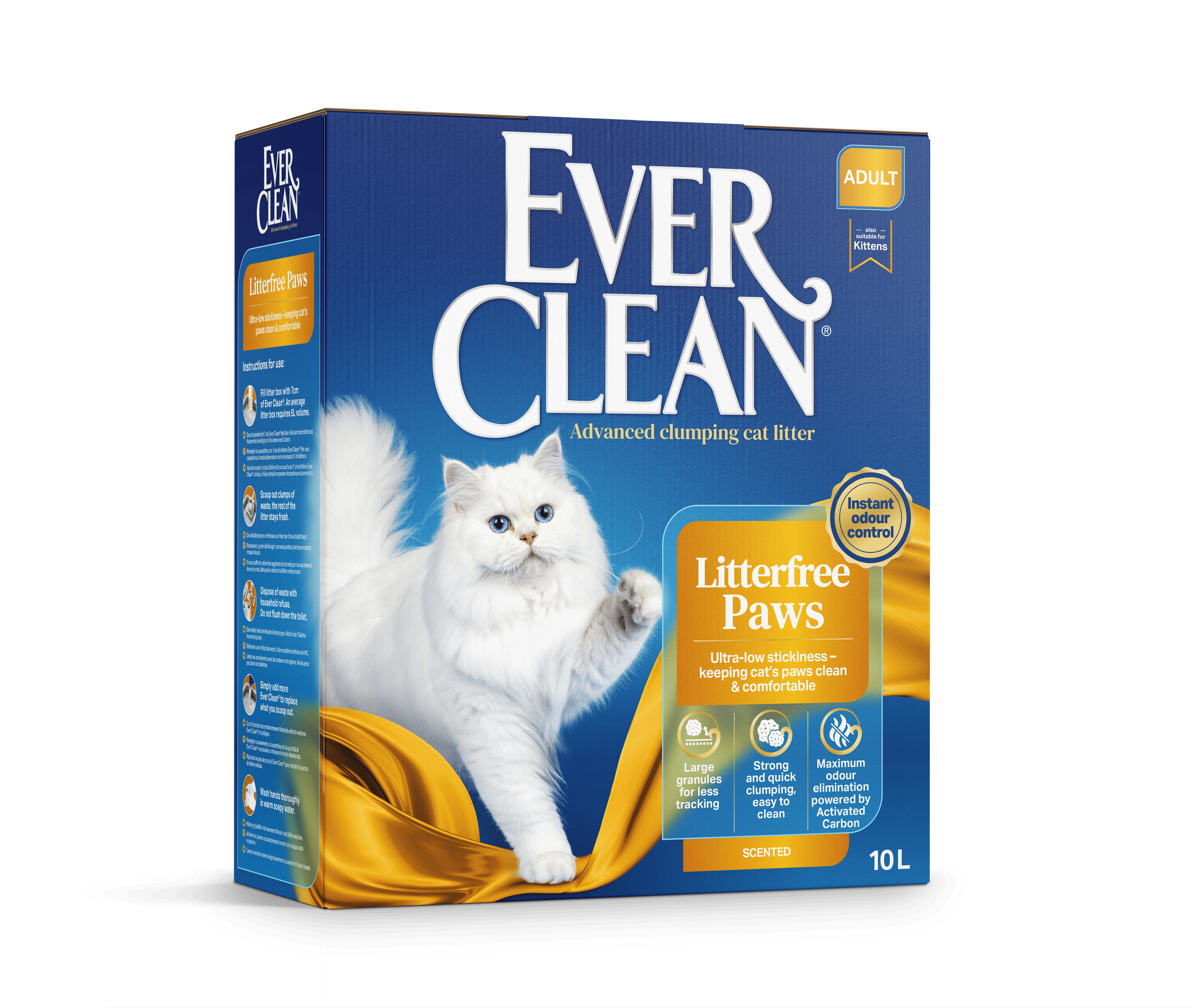 Litterfree Paws Kattsand 10L