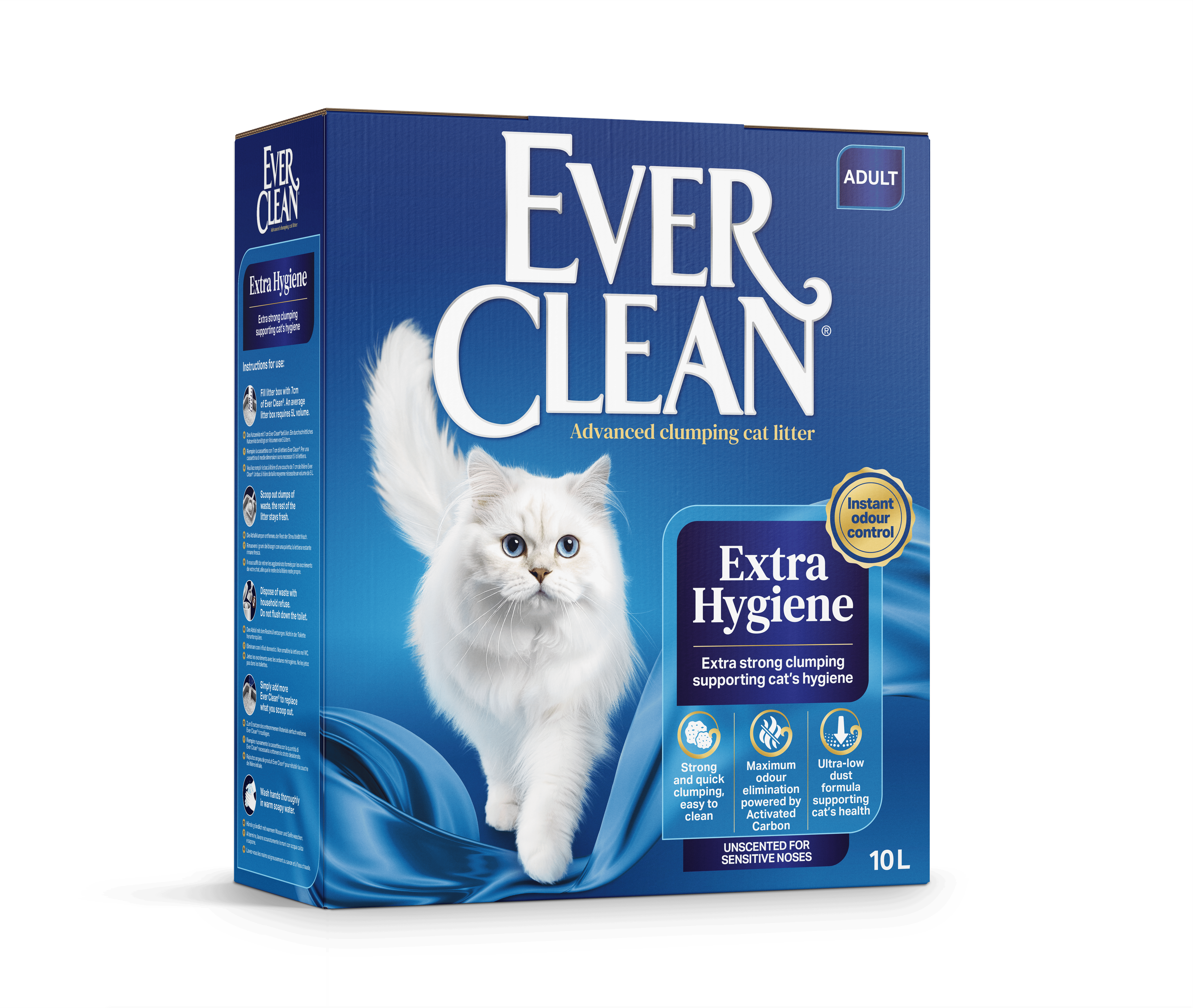 Extra Strong Unscented Kattsand 10L