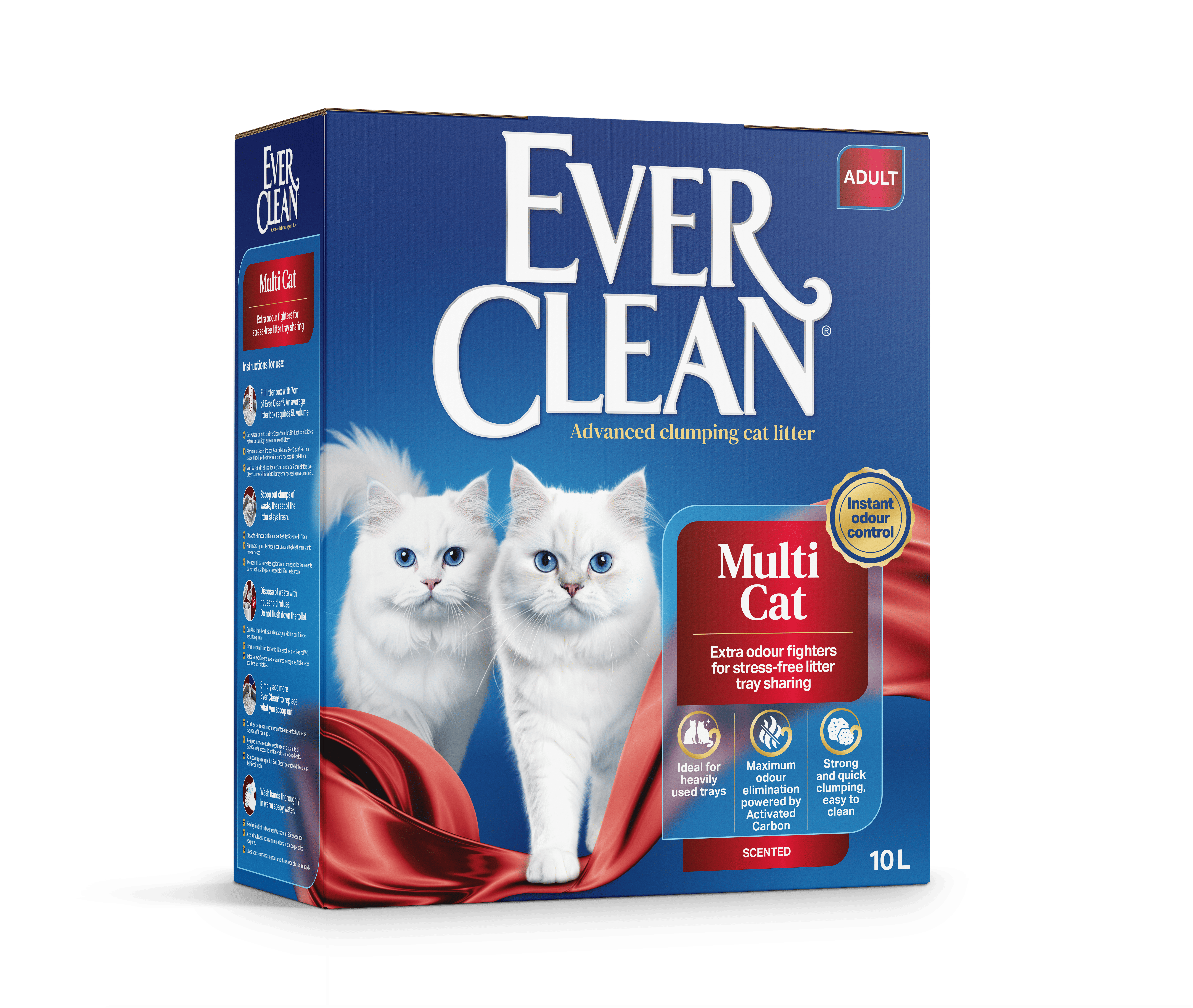 Multiple Cat Kattsand 10L