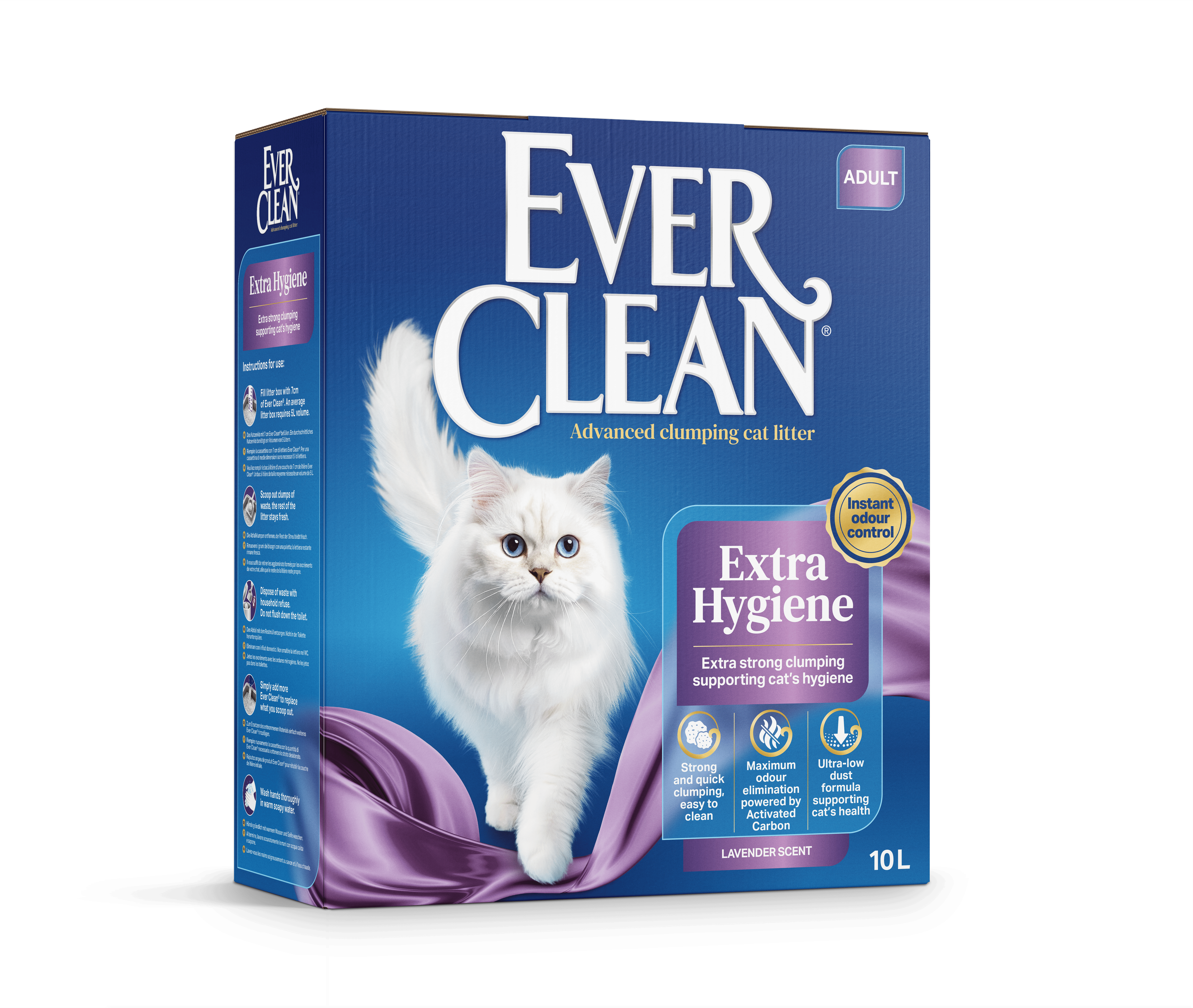 Fresh Lavender Kattsand 10L