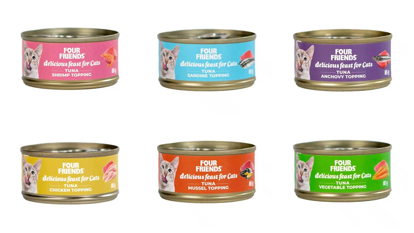 Cat Mix V&aring;tfoder f&ouml;r katt 6x85g