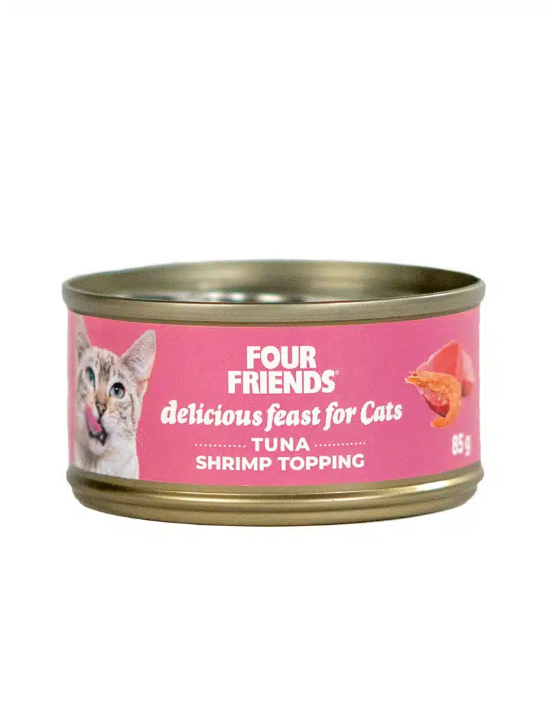 Cat Tuna &amp; Shrimp V&aring;tfoder f&ouml;r katt 85g